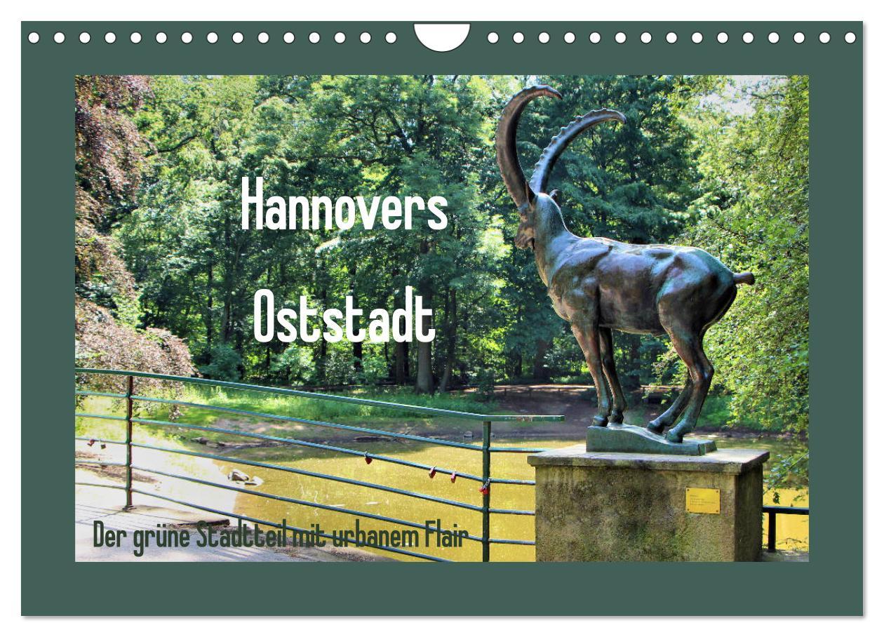 Hannovers Oststadt (Wandkalender 2025 DIN A4 quer), CALVENDO Monatskalender