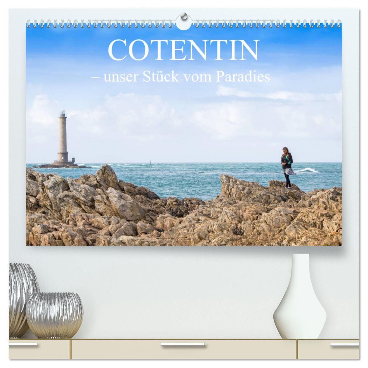 Cotentin ¿ unser Stück vom Paradies (hochwertiger Premium Wandkalender 2025 DIN A2 quer), Kunstdruck in Hochglanz