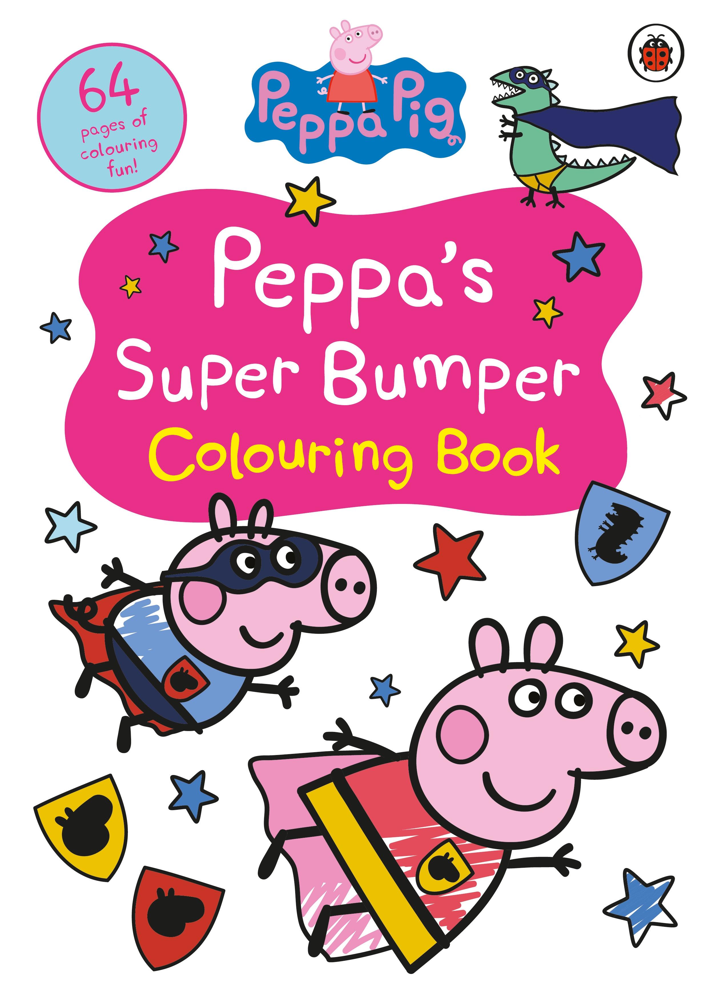 Peppa Pig: Peppa's Super Bumper Colouring Book