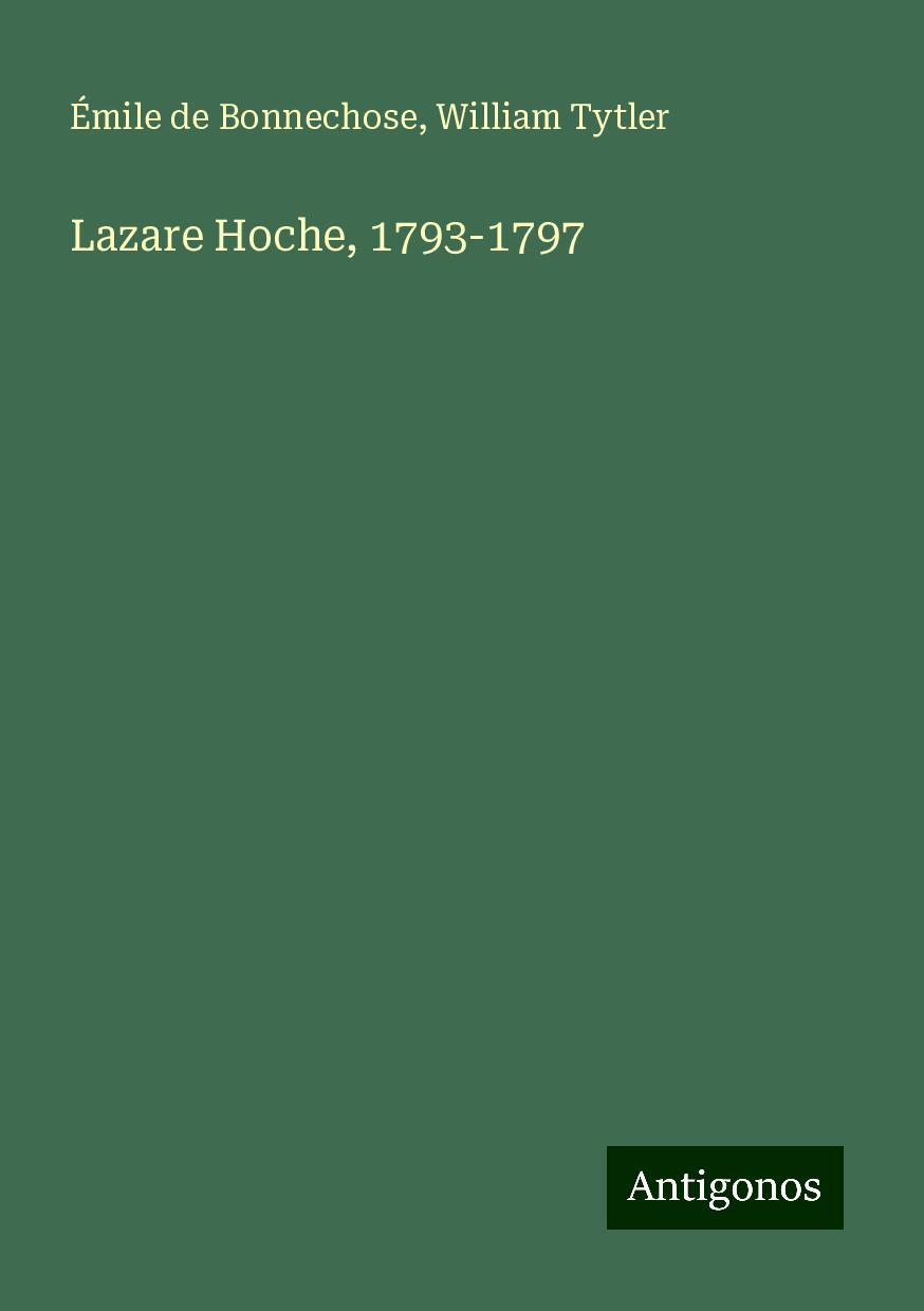 Lazare Hoche, 1793-1797