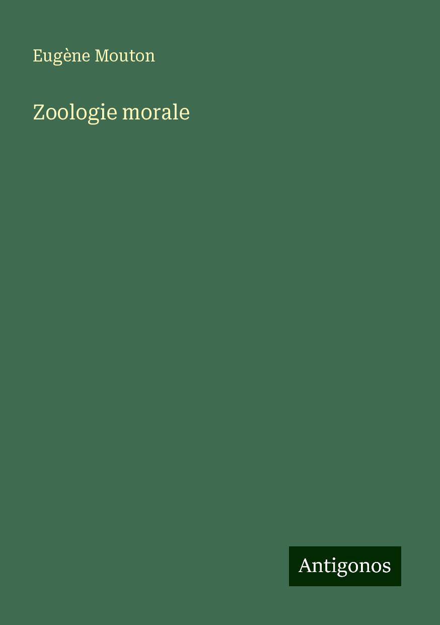 Zoologie morale