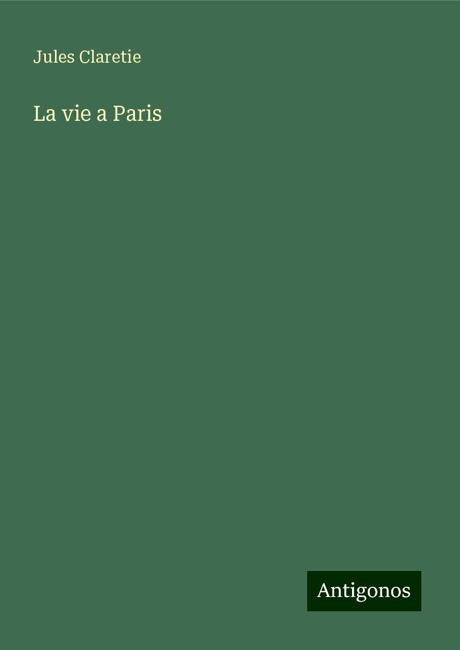 La vie a Paris