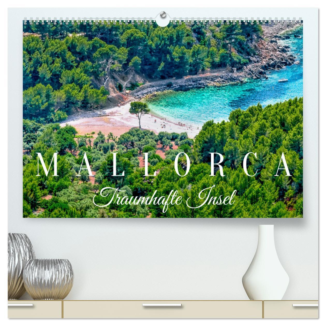 Mallorca Traumhafte Insel (hochwertiger Premium Wandkalender 2025 DIN A2 quer), Kunstdruck in Hochglanz