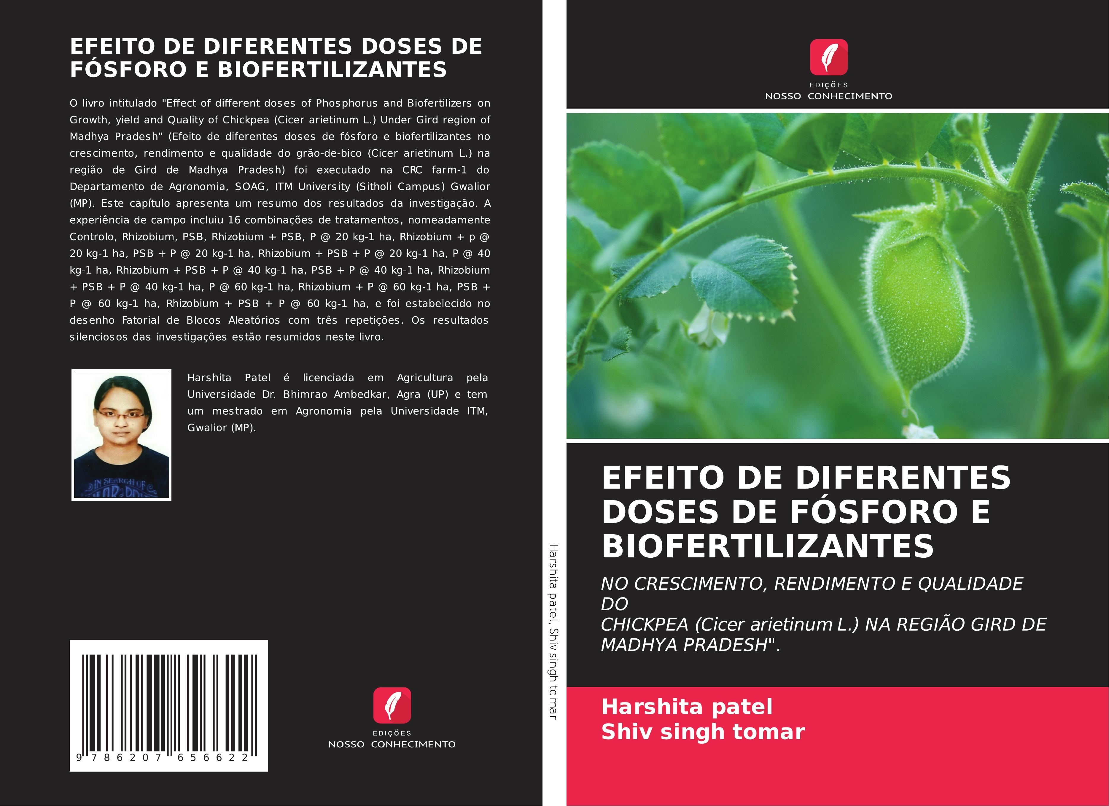 EFEITO DE DIFERENTES DOSES DE FÓSFORO E BIOFERTILIZANTES