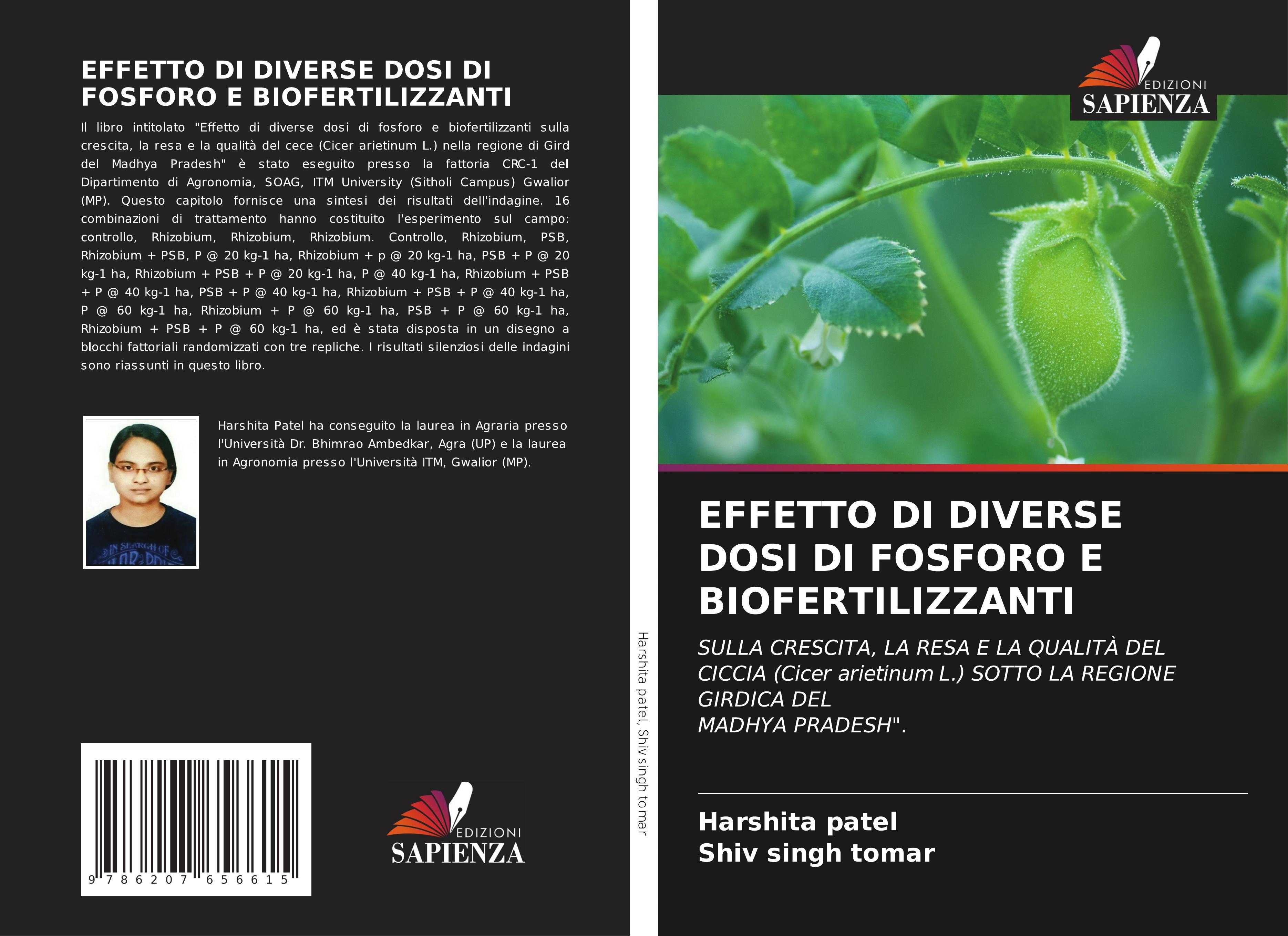 EFFETTO DI DIVERSE DOSI DI FOSFORO E BIOFERTILIZZANTI