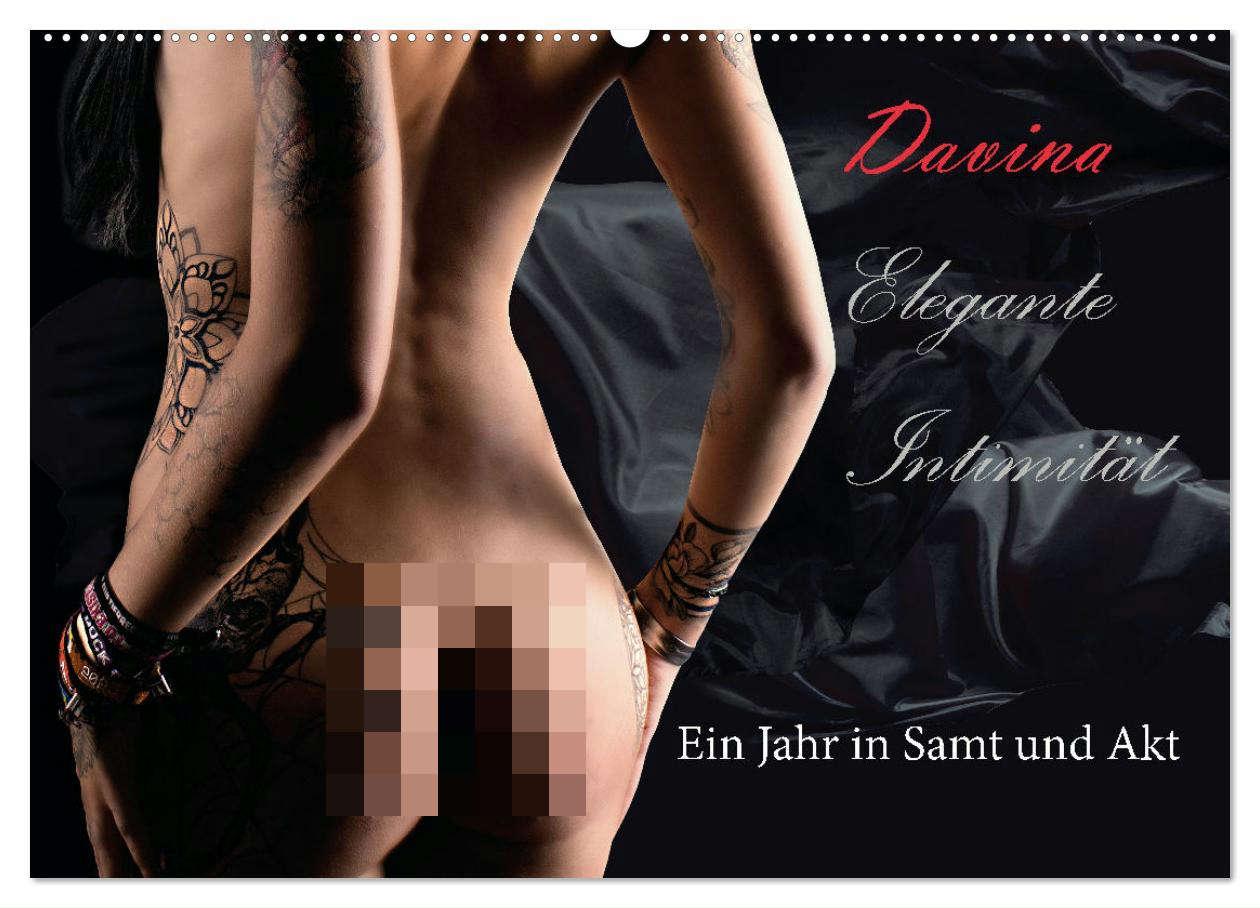 Elegante Intimität (Wandkalender 2025 DIN A2 quer), CALVENDO Monatskalender