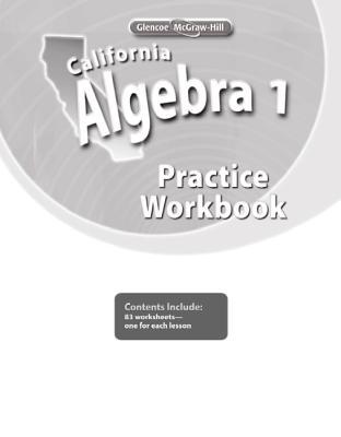 California Algebra 1, Practice Workbook