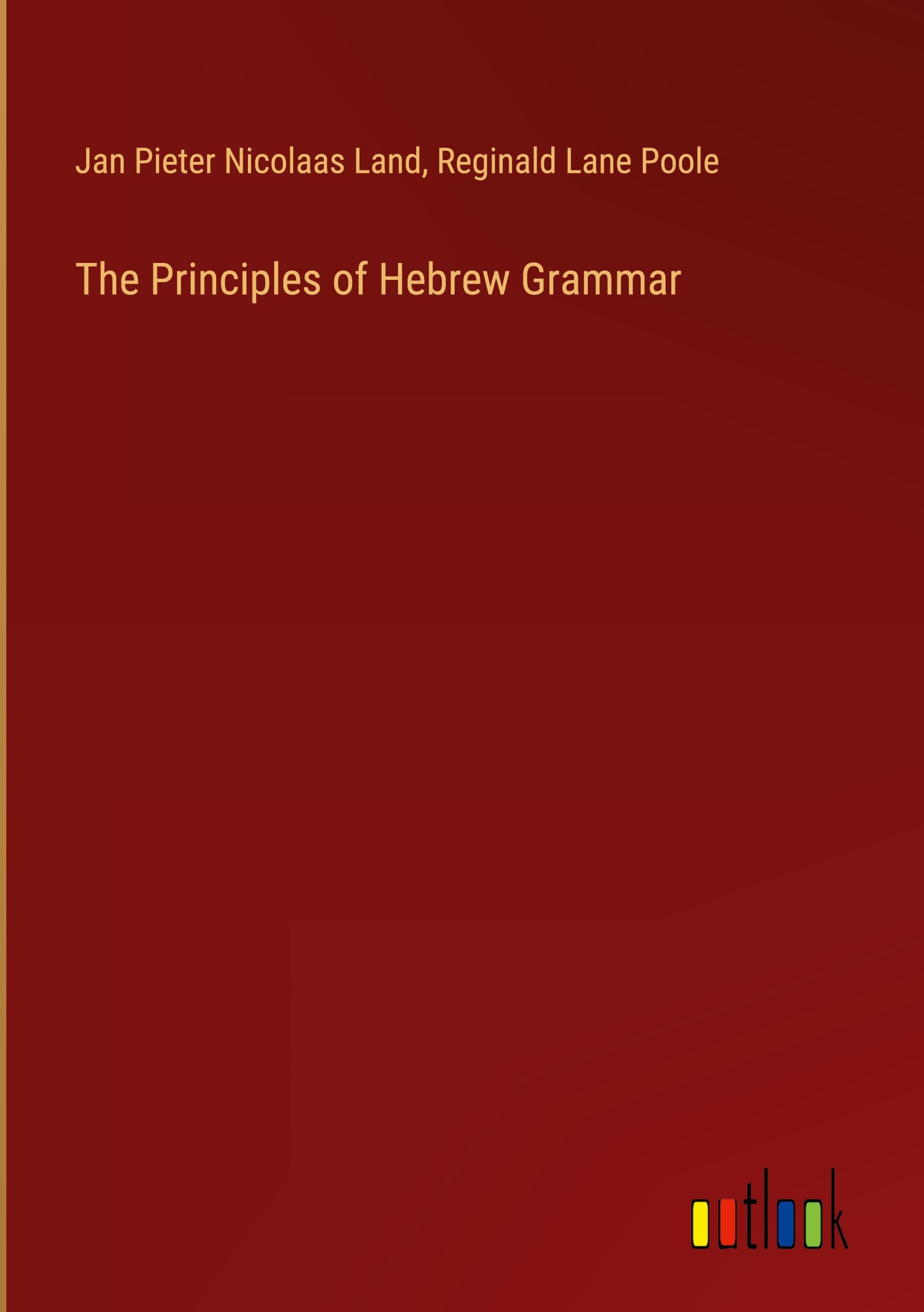 The Principles of Hebrew Grammar