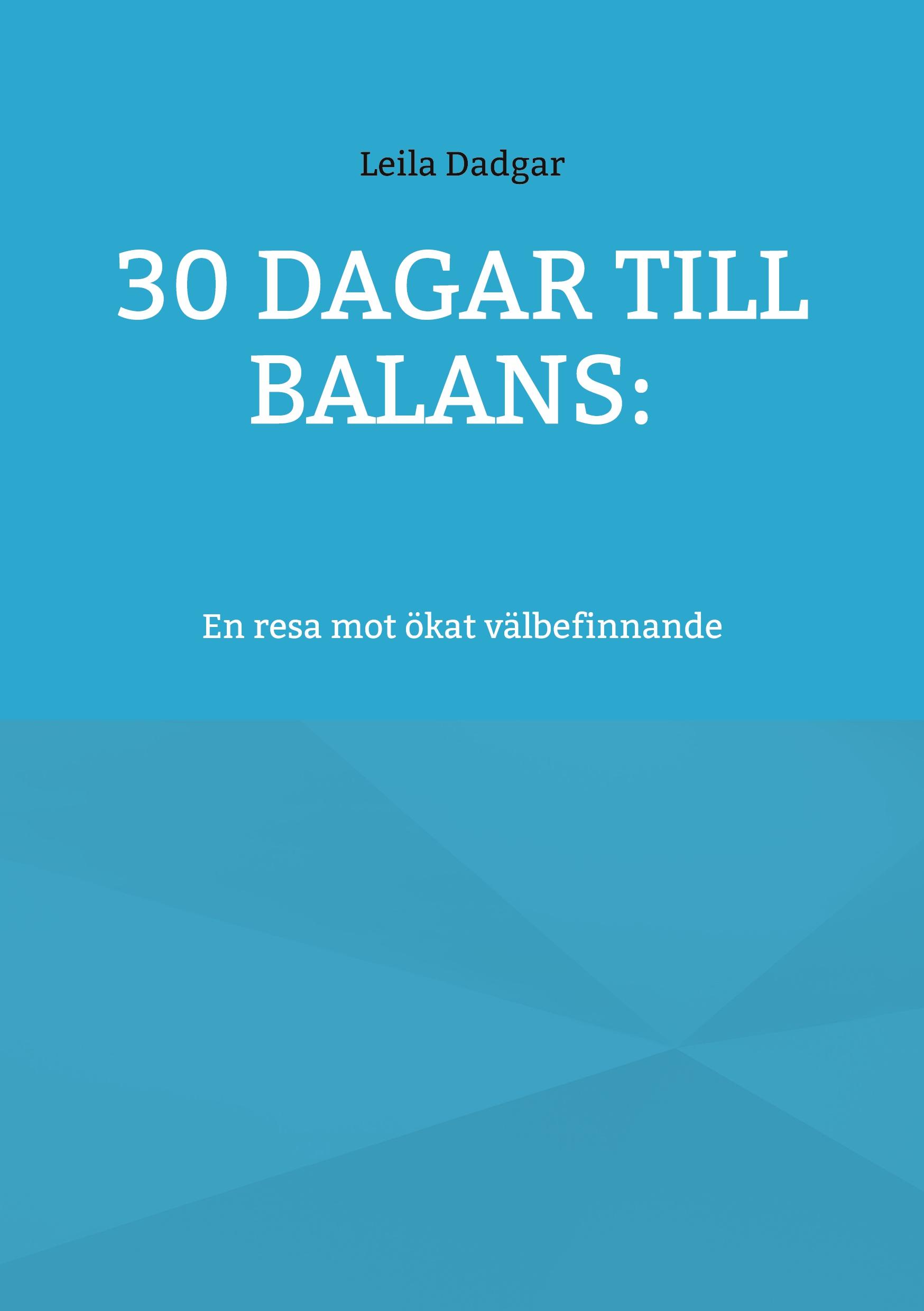 30 dagar till balans: