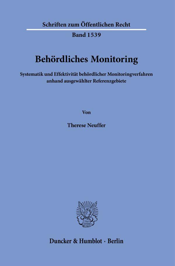 Behördliches Monitoring