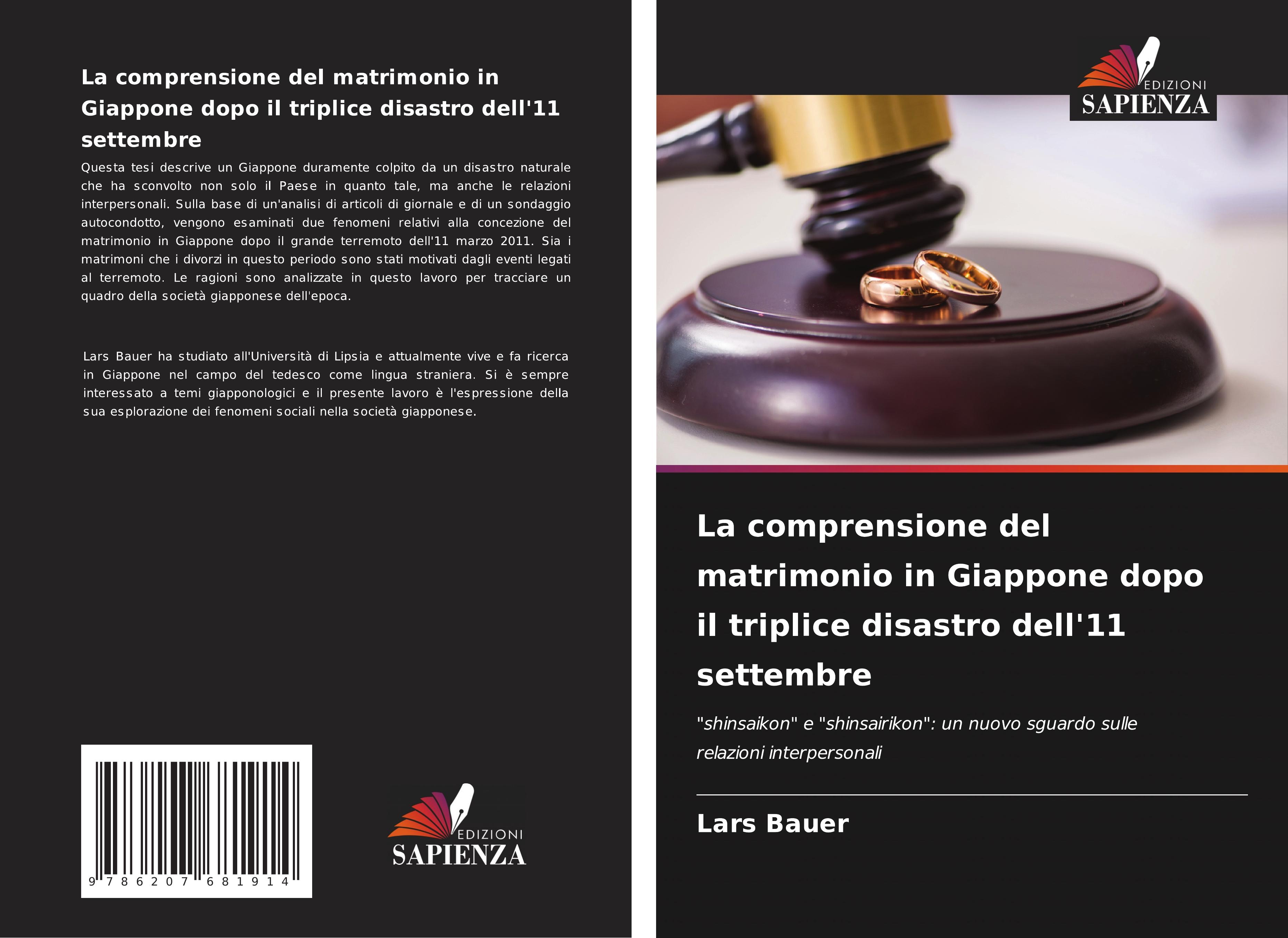 La comprensione del matrimonio in Giappone dopo il triplice disastro dell'11 settembre