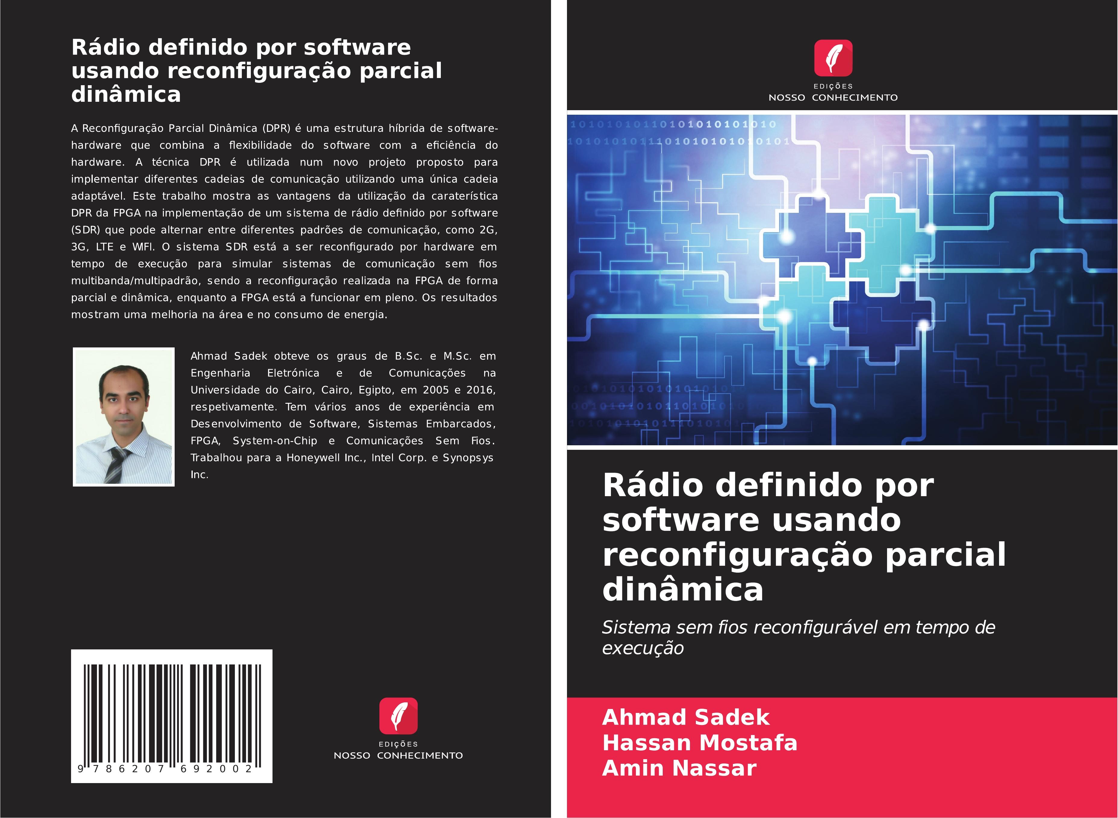 Rádio definido por software usando reconfiguração parcial dinâmica