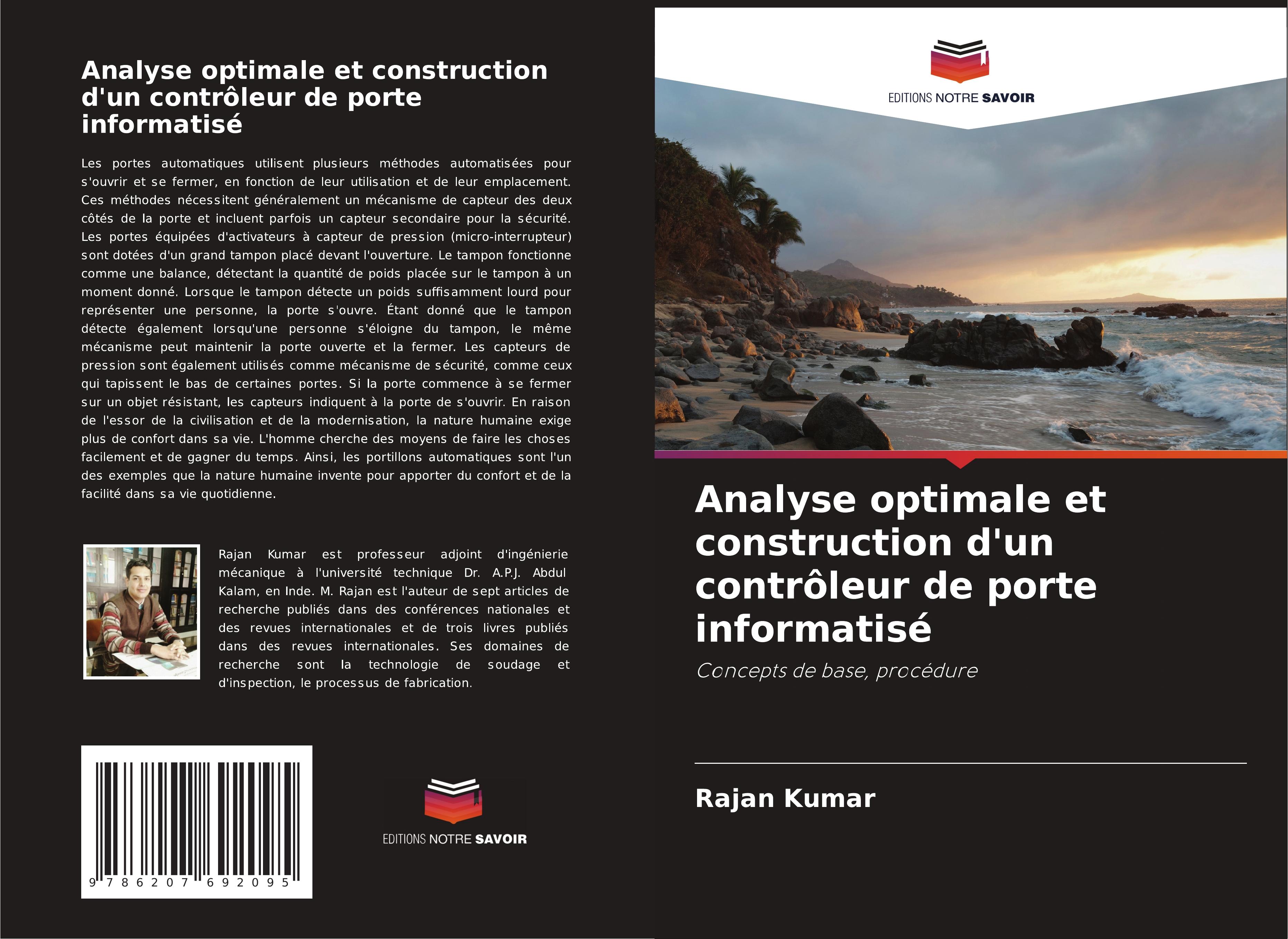 Analyse optimale et construction d'un contrôleur de porte informatisé