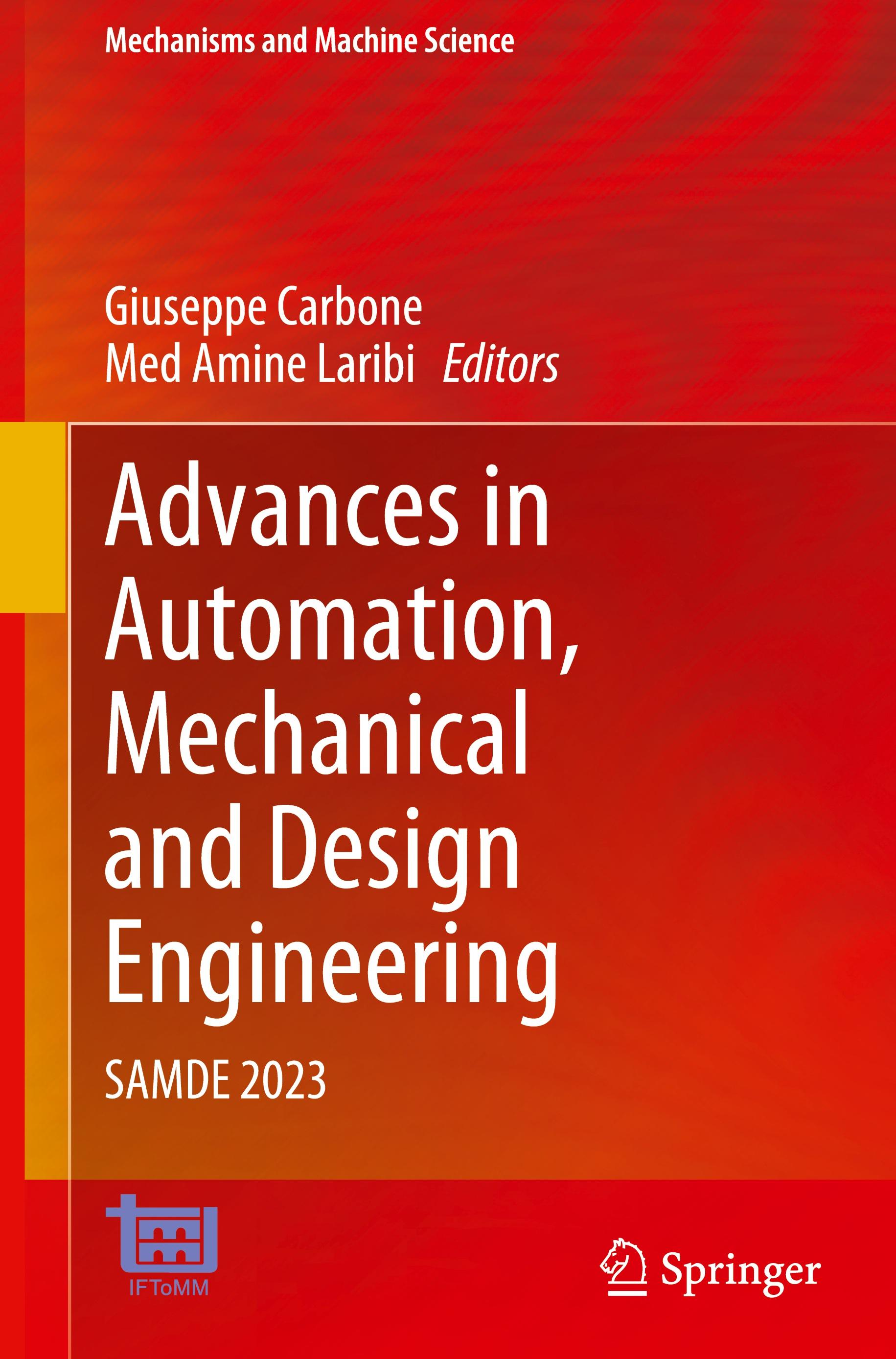 Advances in Automation, Mechanical and Design Engineering