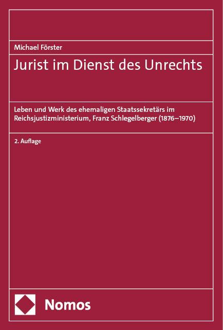 Jurist im Dienst des Unrechts