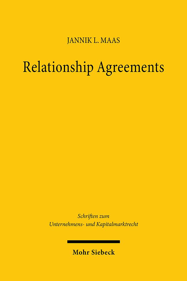 Relationship Agreements