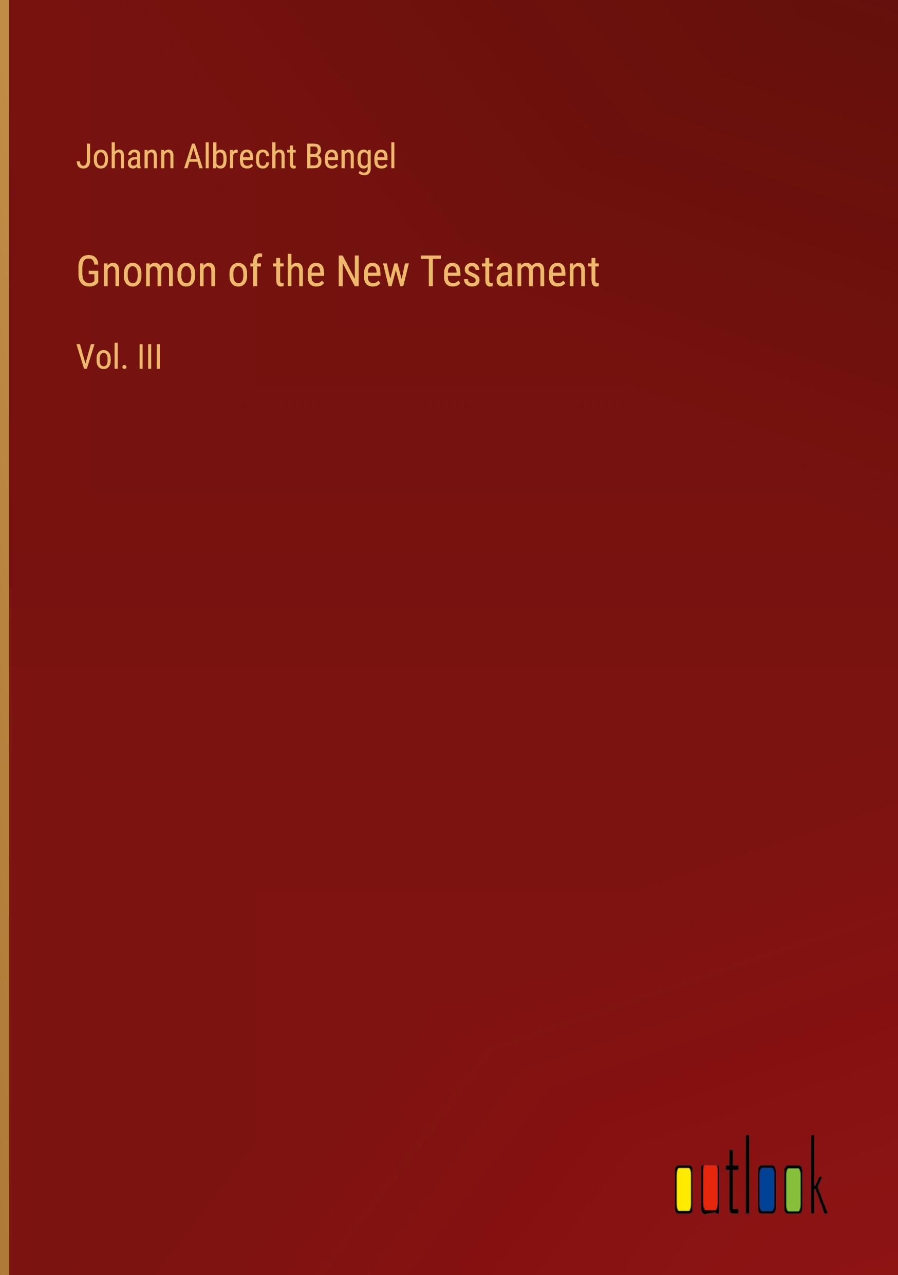 Gnomon of the New Testament