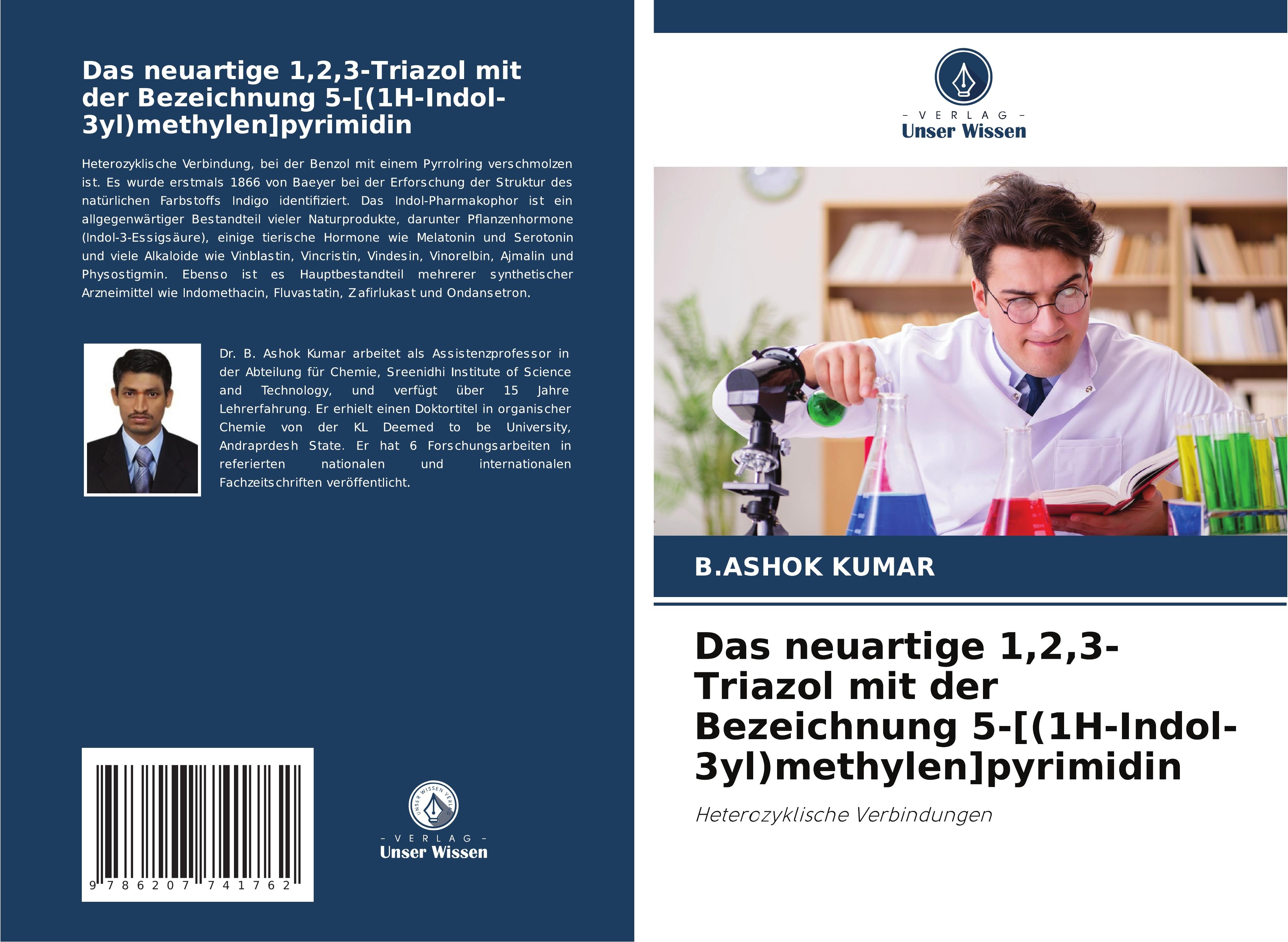 Das neuartige 1,2,3-Triazol mit der Bezeichnung 5-[(1H-Indol-3yl)methylen]pyrimidin