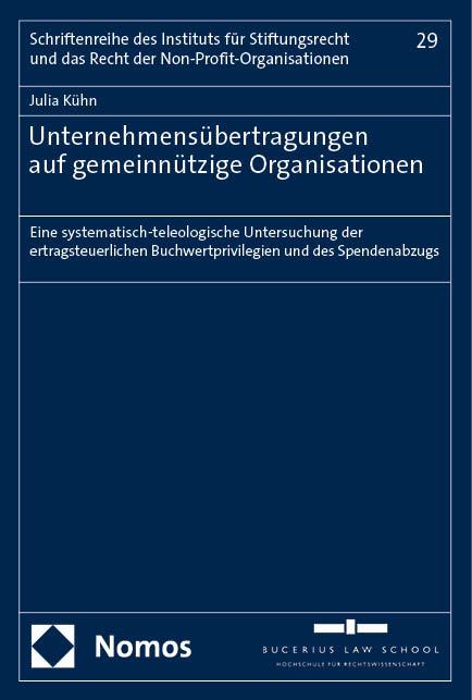 Unternehmensübertragungen auf gemeinnützige Organisationen