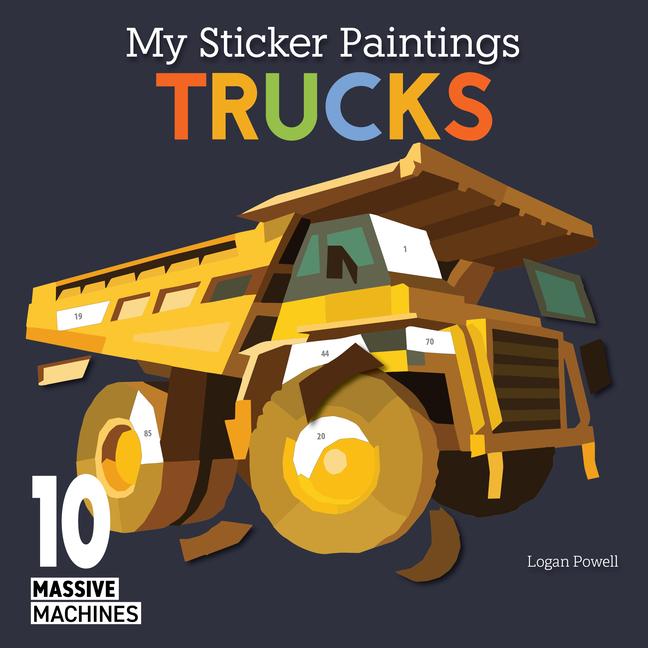 My Sticker Paintings: Trucks