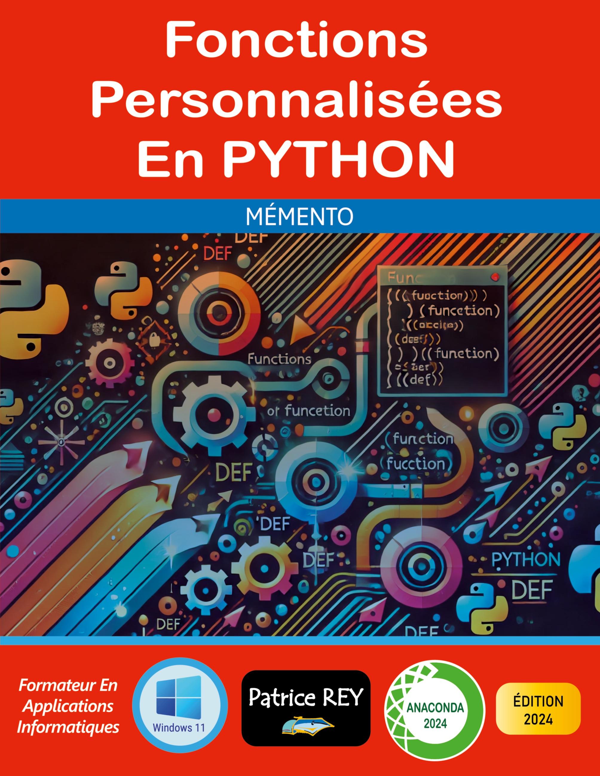 Fonctions personnalisées en Python