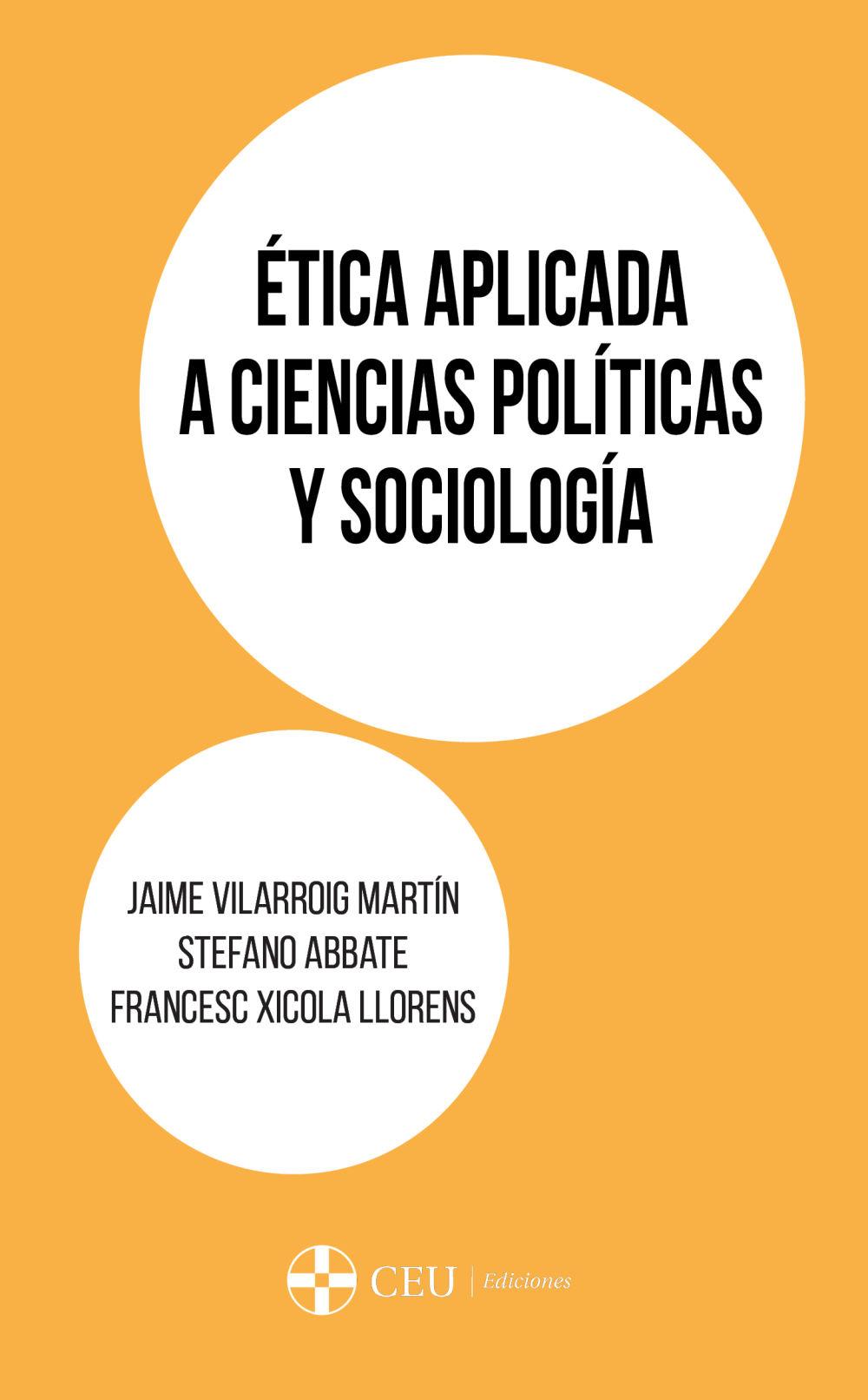 Ética aplicada a ciencias políticas y sociología