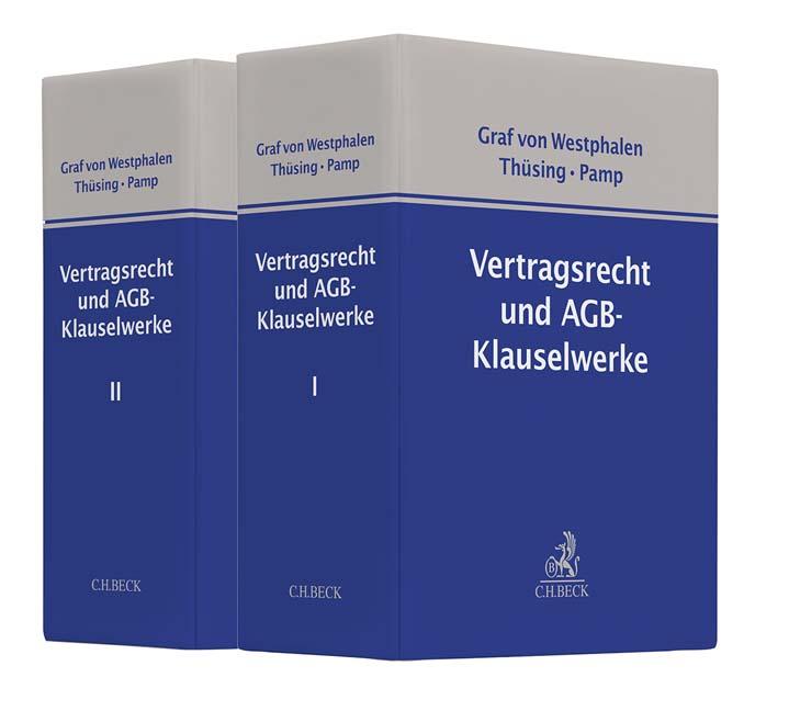 Vertragsrecht und AGB-Klauselwerke (mit Fortsetzungsnotierung). Inkl. 50. Ergänzungslieferung