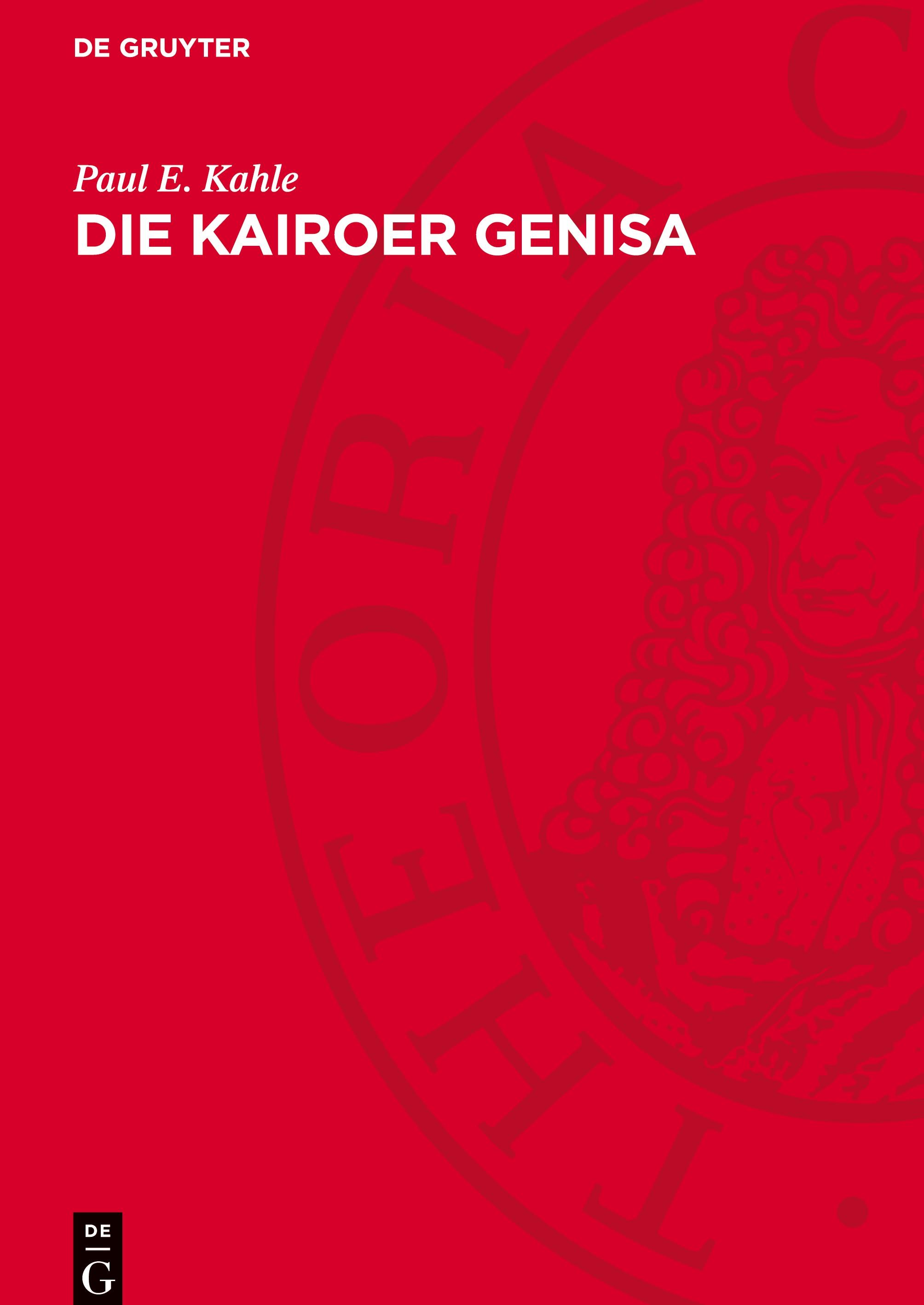 Die Kairoer Genisa