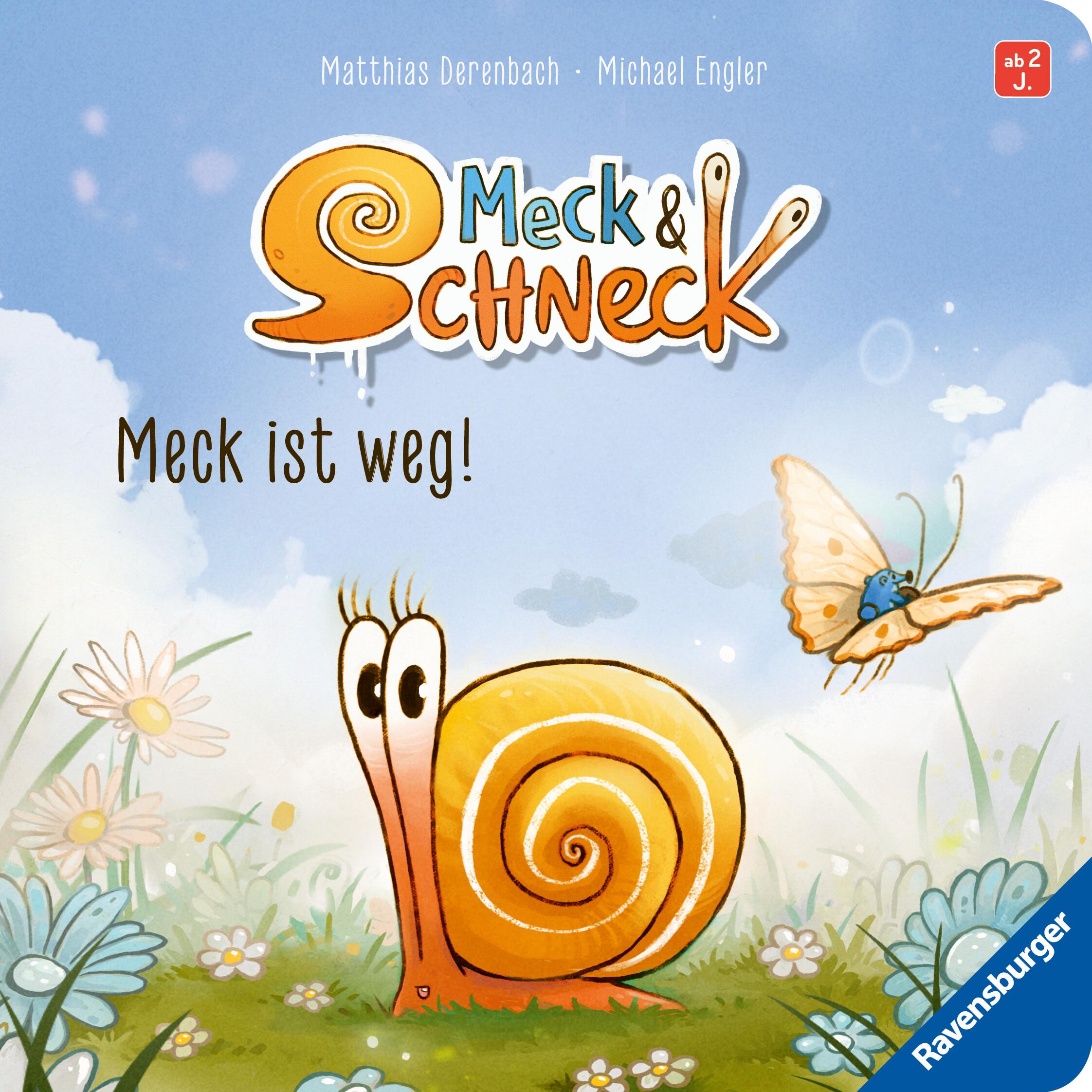 Meck und Schneck: Meck ist weg! Gefühlstarkes Pappbilderbuch für Kinder ab 2 Jahren zum Entdecken und Suchen.