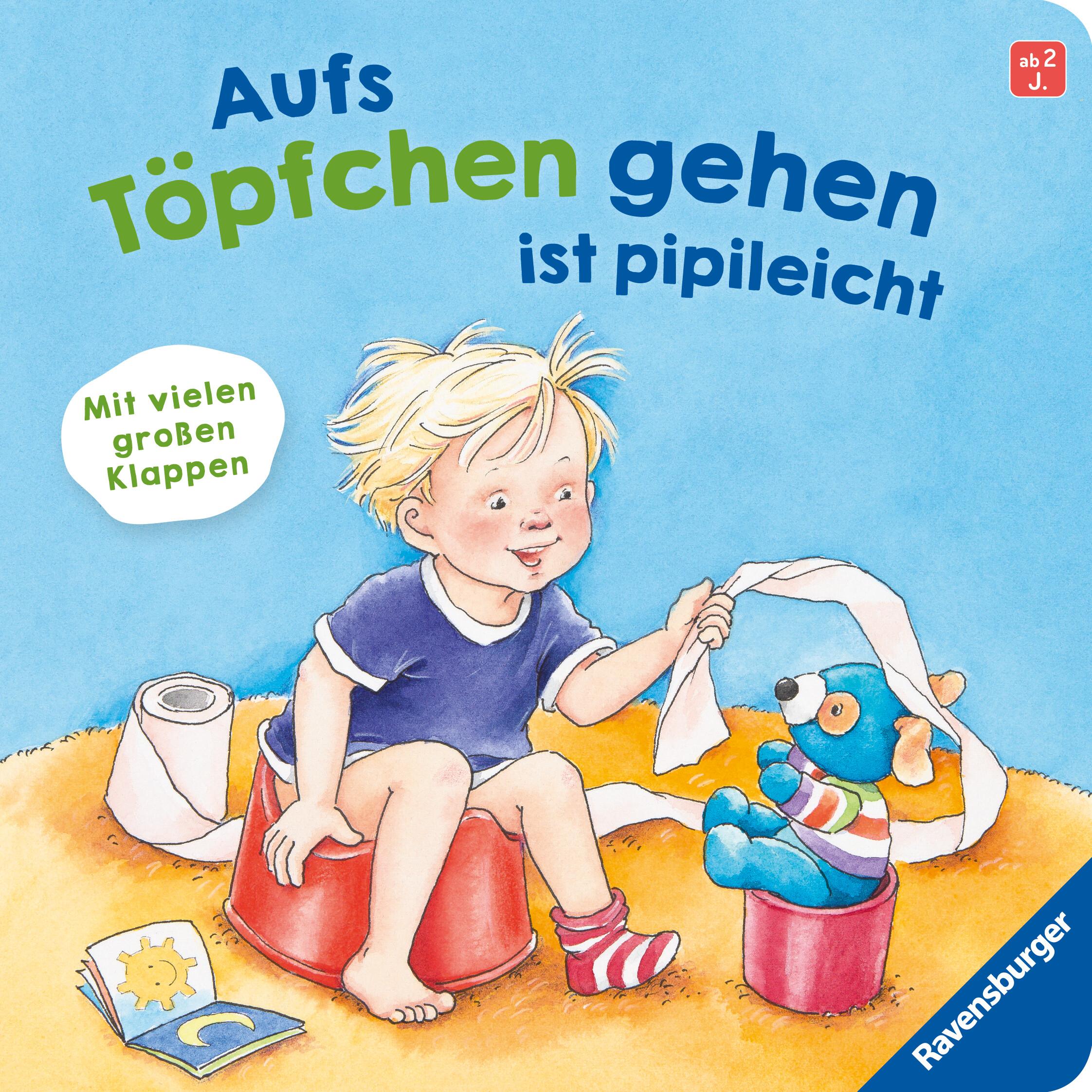 Aufs Töpfchen gehen ist pipileicht: Ein Spielbuch mit vielen Klappen