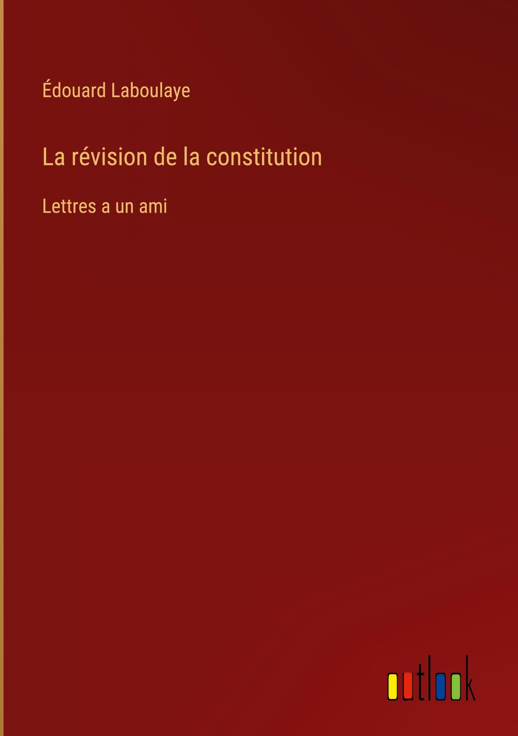 La révision de la constitution