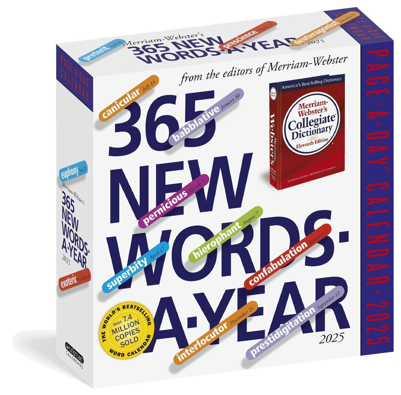 365 New Words-A-Year Page-A-Day(r) Calendar 2025