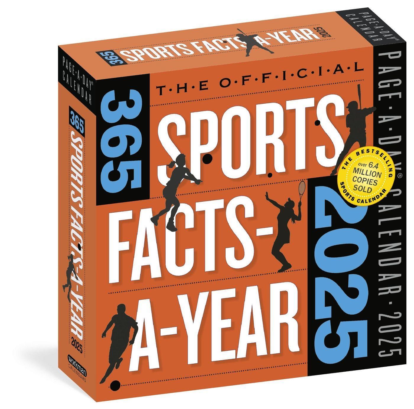 Official 365 Sports Facts-A-Year Page-A-Day(r) Calendar 2025