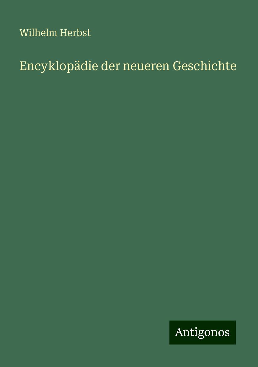 Encyklopädie der neueren Geschichte