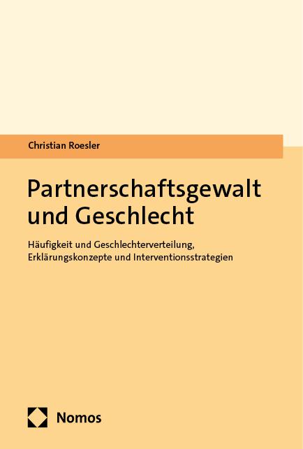 Partnerschaftsgewalt und Geschlecht