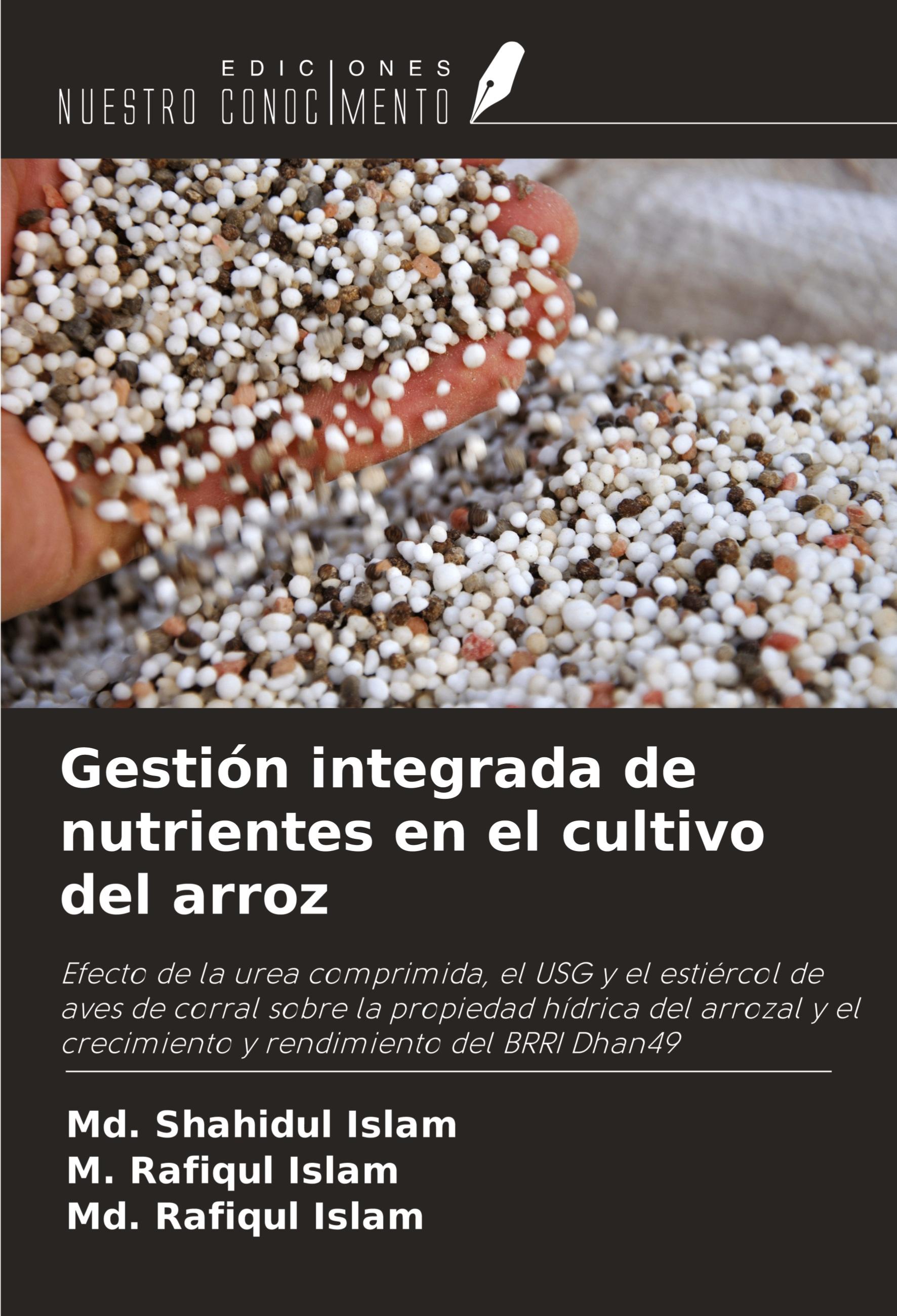 Gestión integrada de nutrientes en el cultivo del arroz