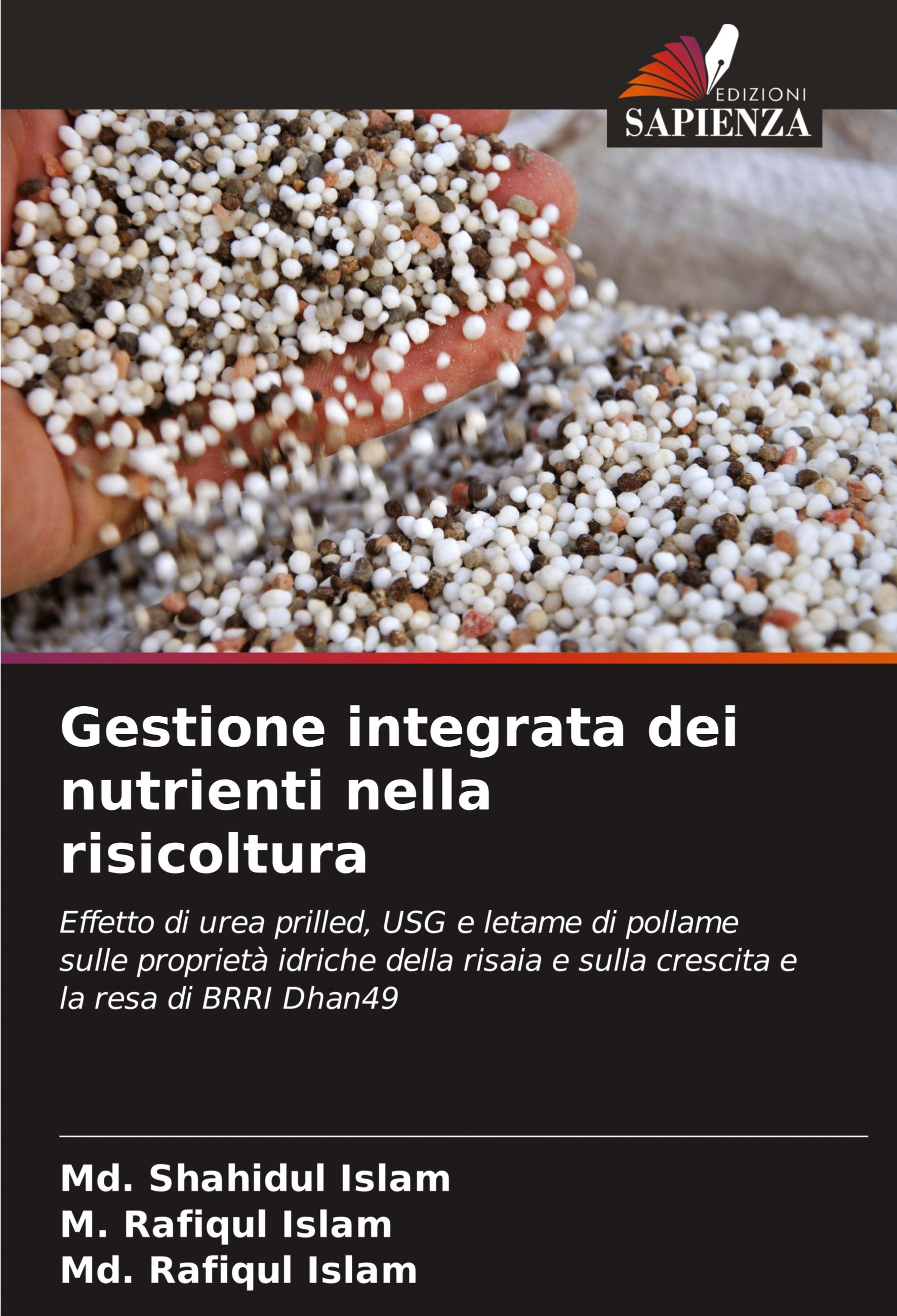 Gestione integrata dei nutrienti nella risicoltura