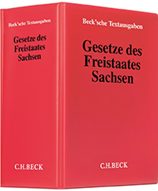 Gesetze des Freistaates Sachsen (mit Fortsetzungsnotierung). Inkl. 83. Ergänzungslieferung