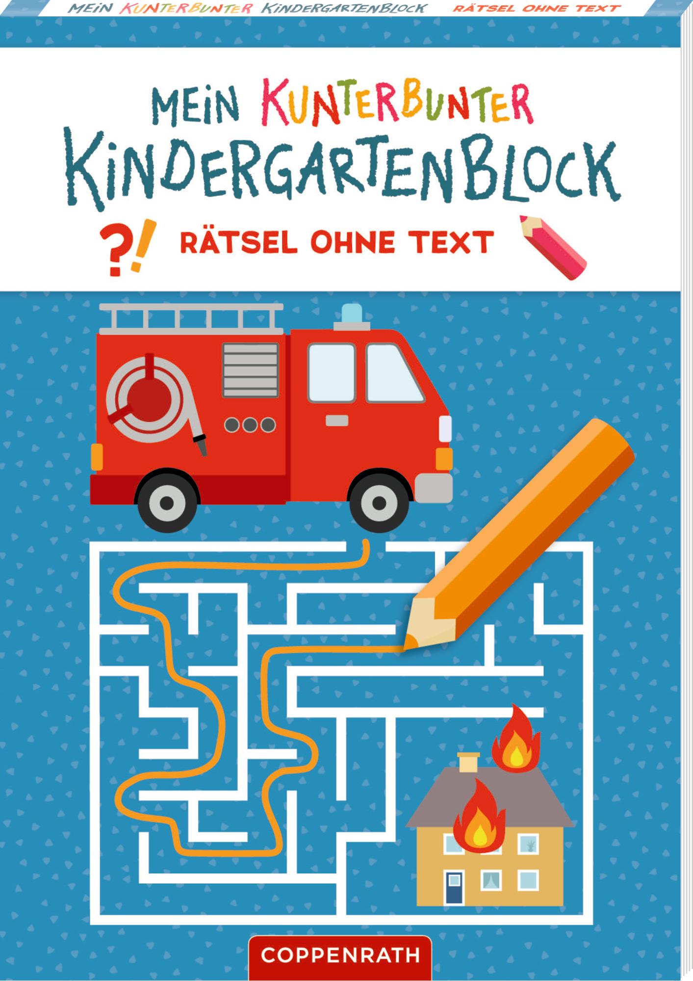 Mein kunterbunter Kindergartenblock