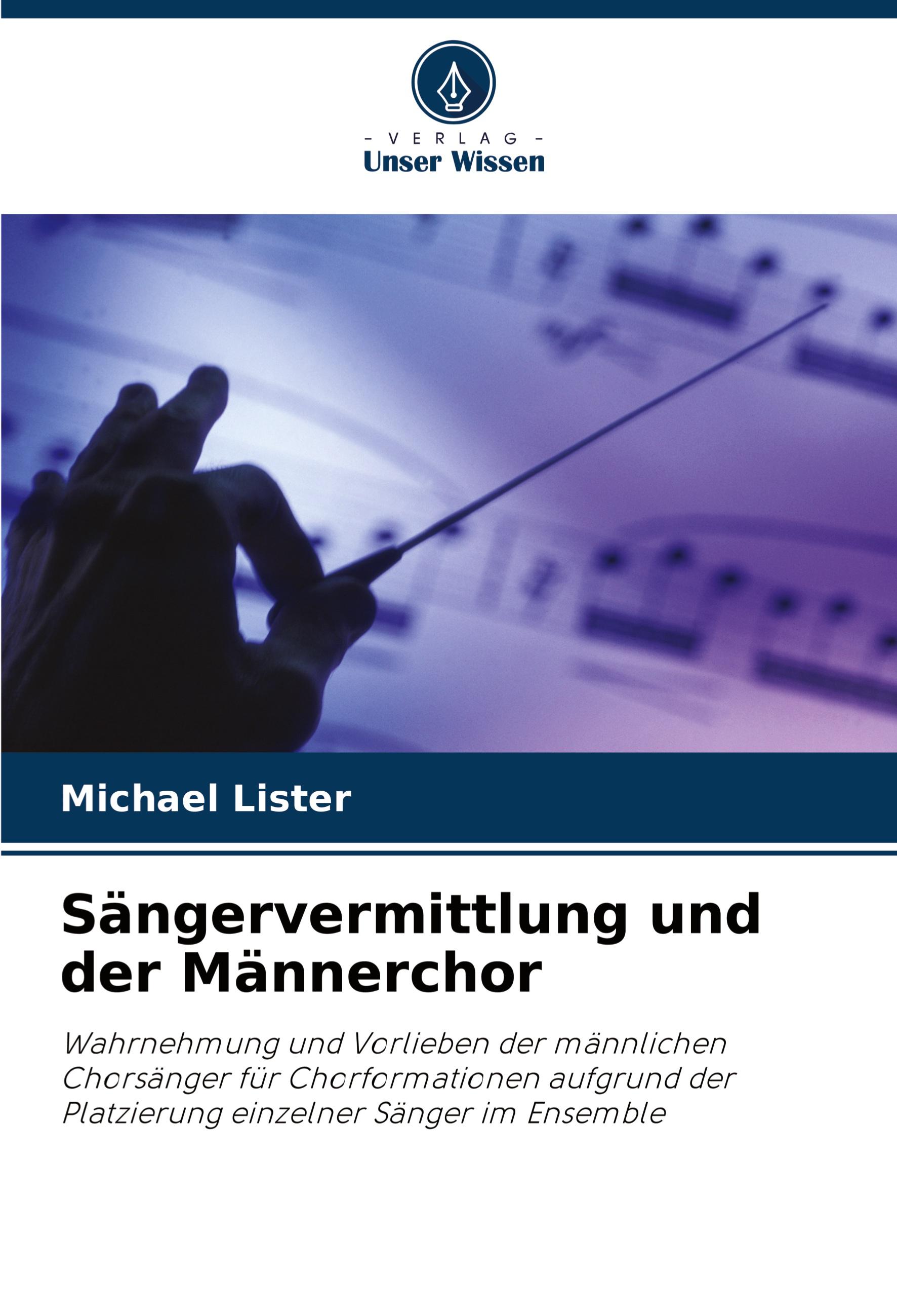 Sängervermittlung und der Männerchor