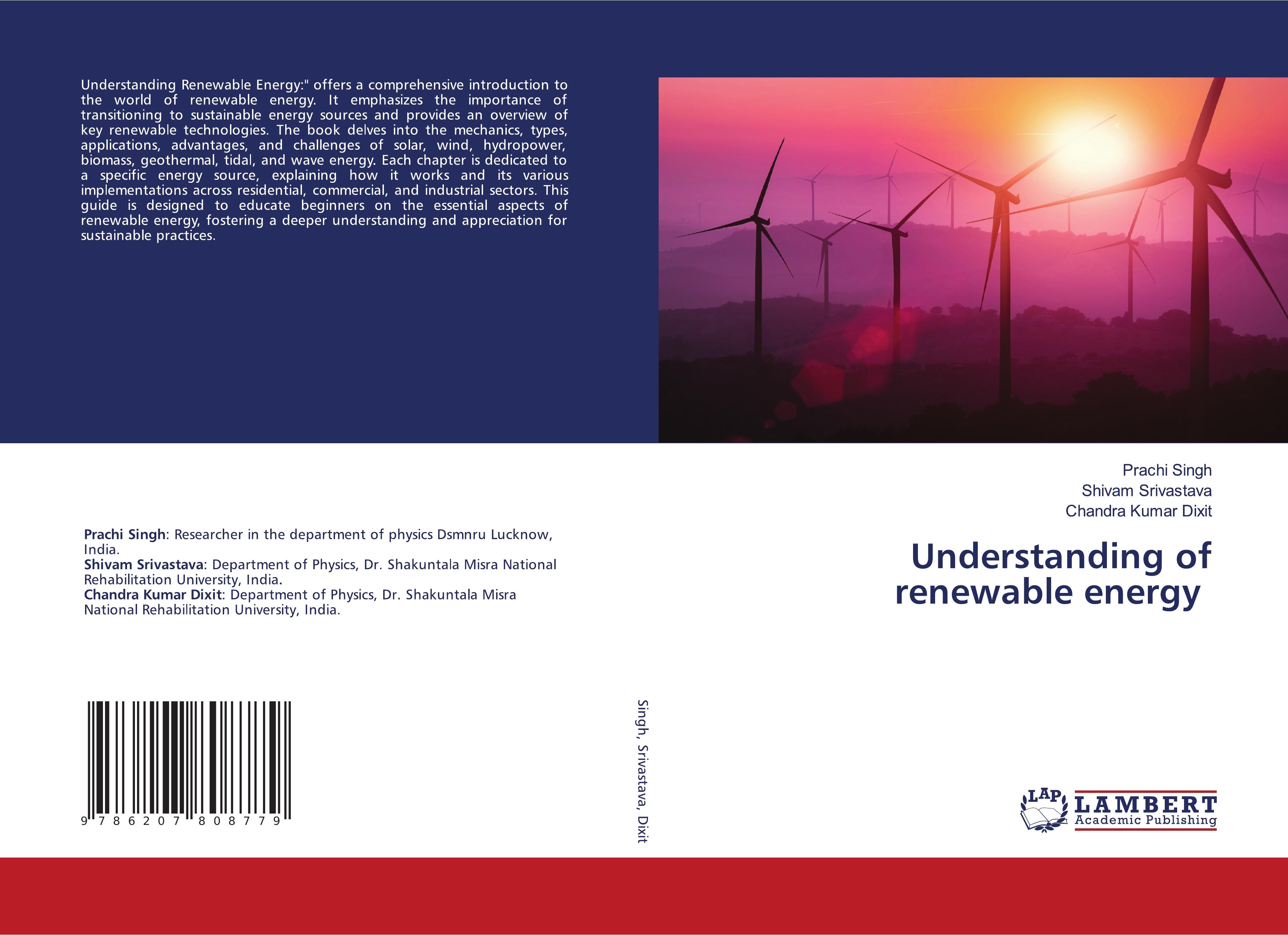 Understanding of renewable energy