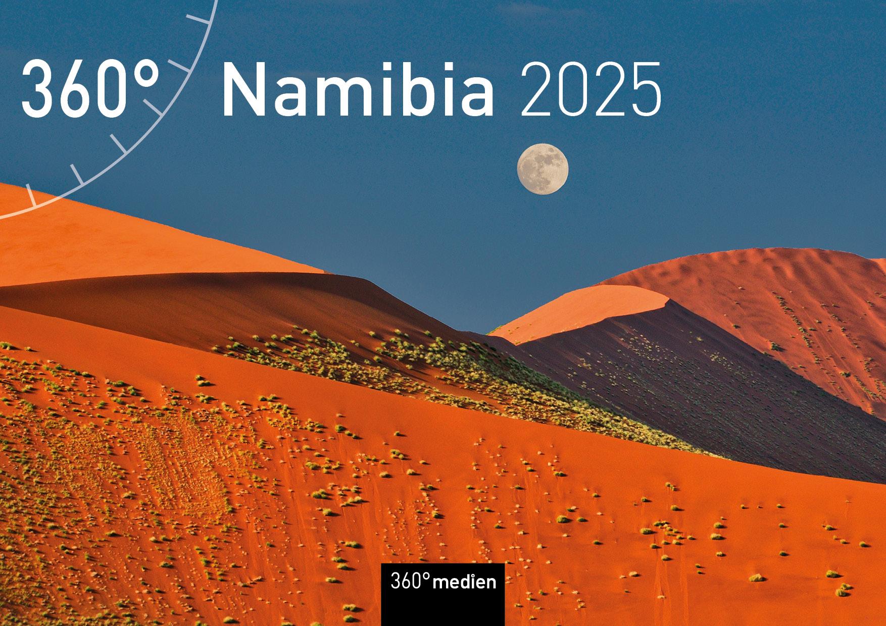 360° Namibia Broschürenkalender 2025