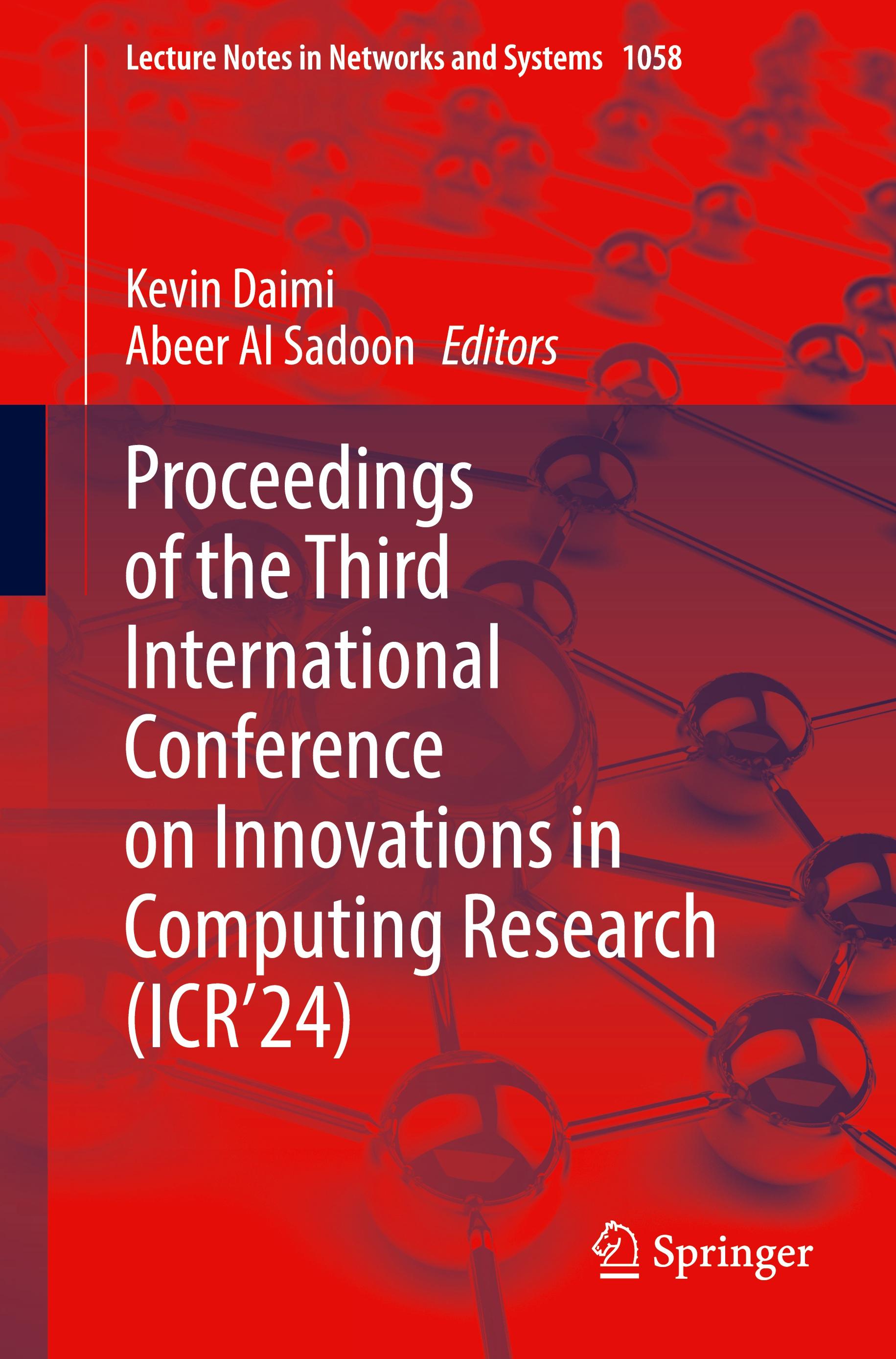 Proceedings of the Third International Conference on Innovations in Computing Research (ICR¿24)