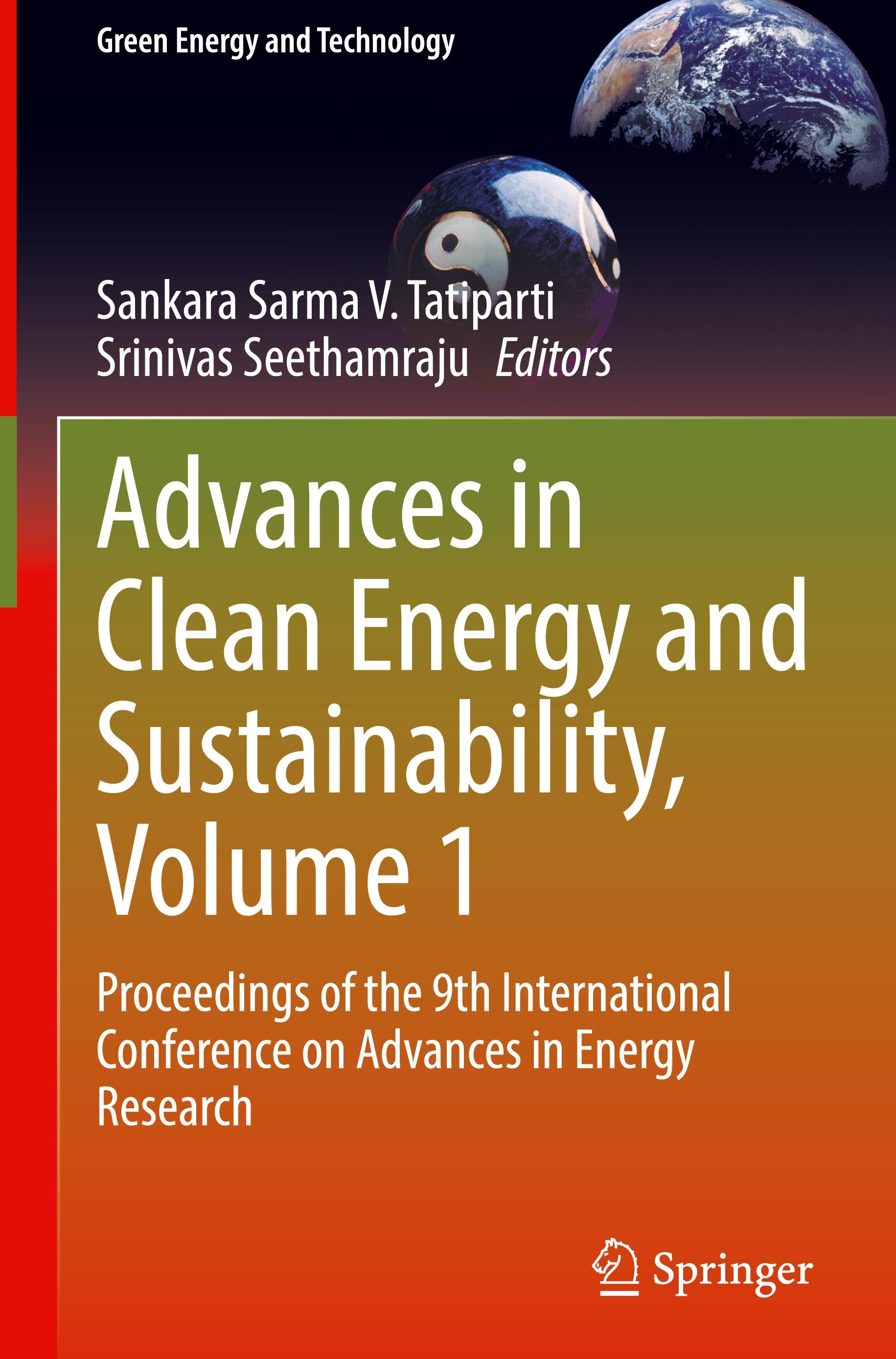 Advances in Clean Energy and Sustainability, Volume 1