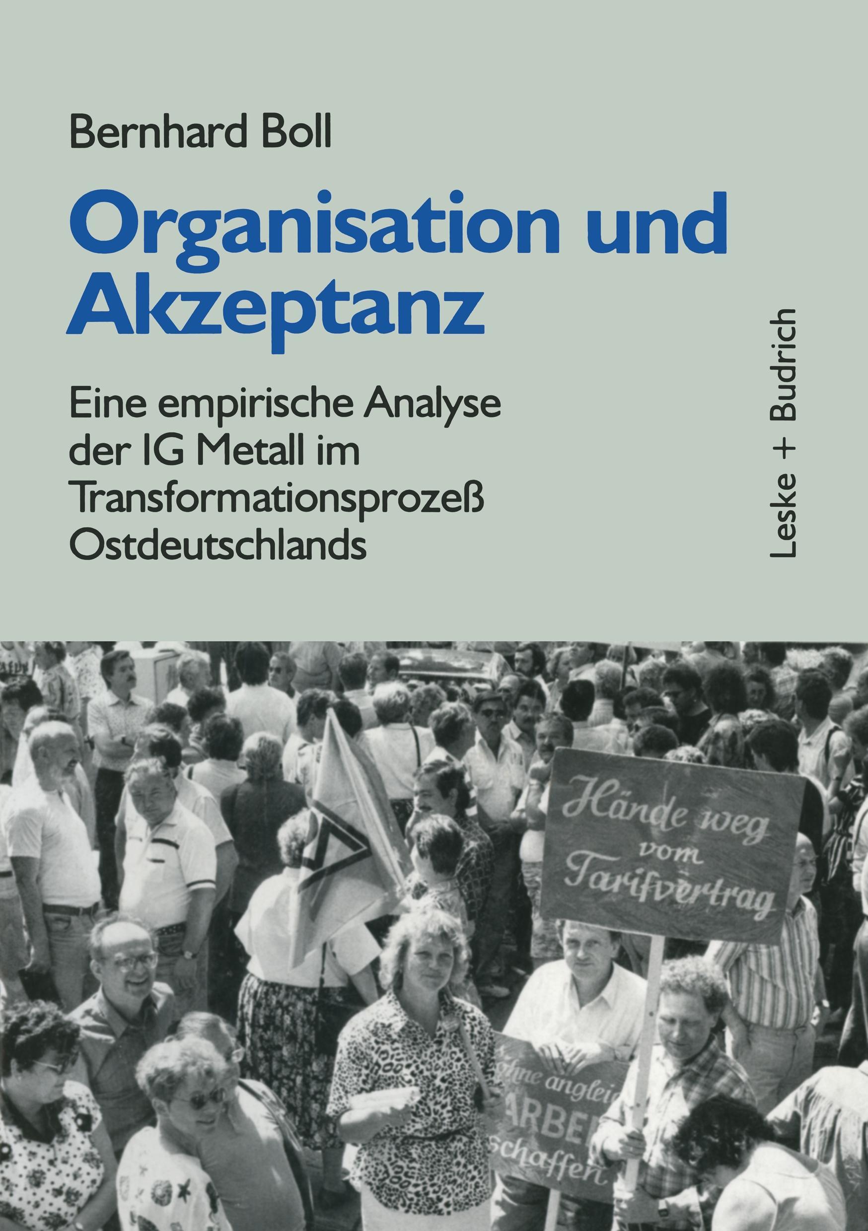 Organisation und Akzeptanz