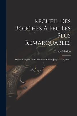 Recueil Des Bouches À Feu Les Plus Remarquables: Depuis L'origine De La Poudre À Canon Jusqu'à Nos Jours...