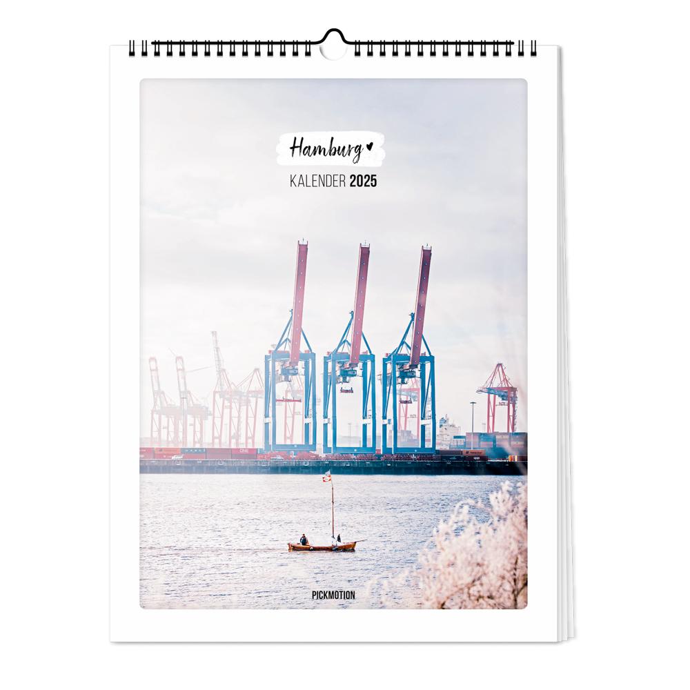 Wandkalender 2025 - Hamburg