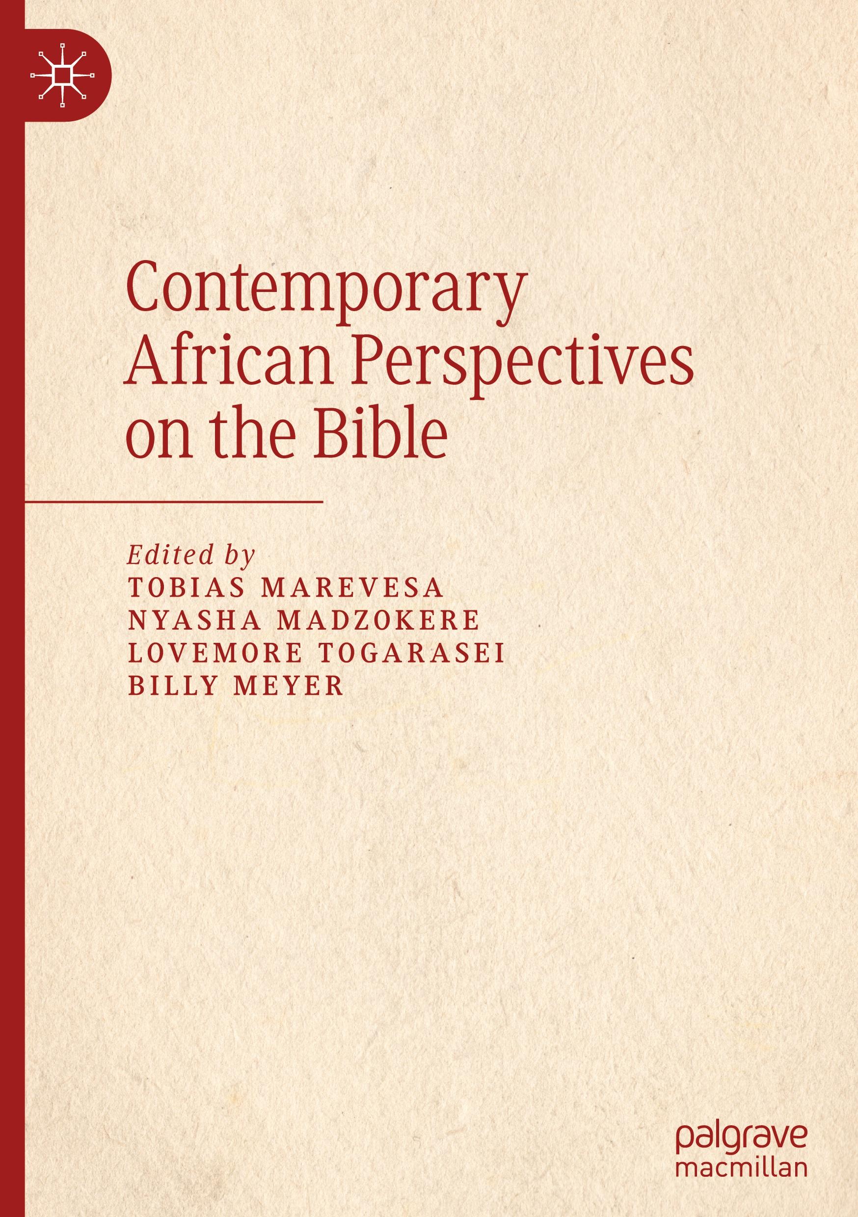 Contemporary African Perspectives on the Bible