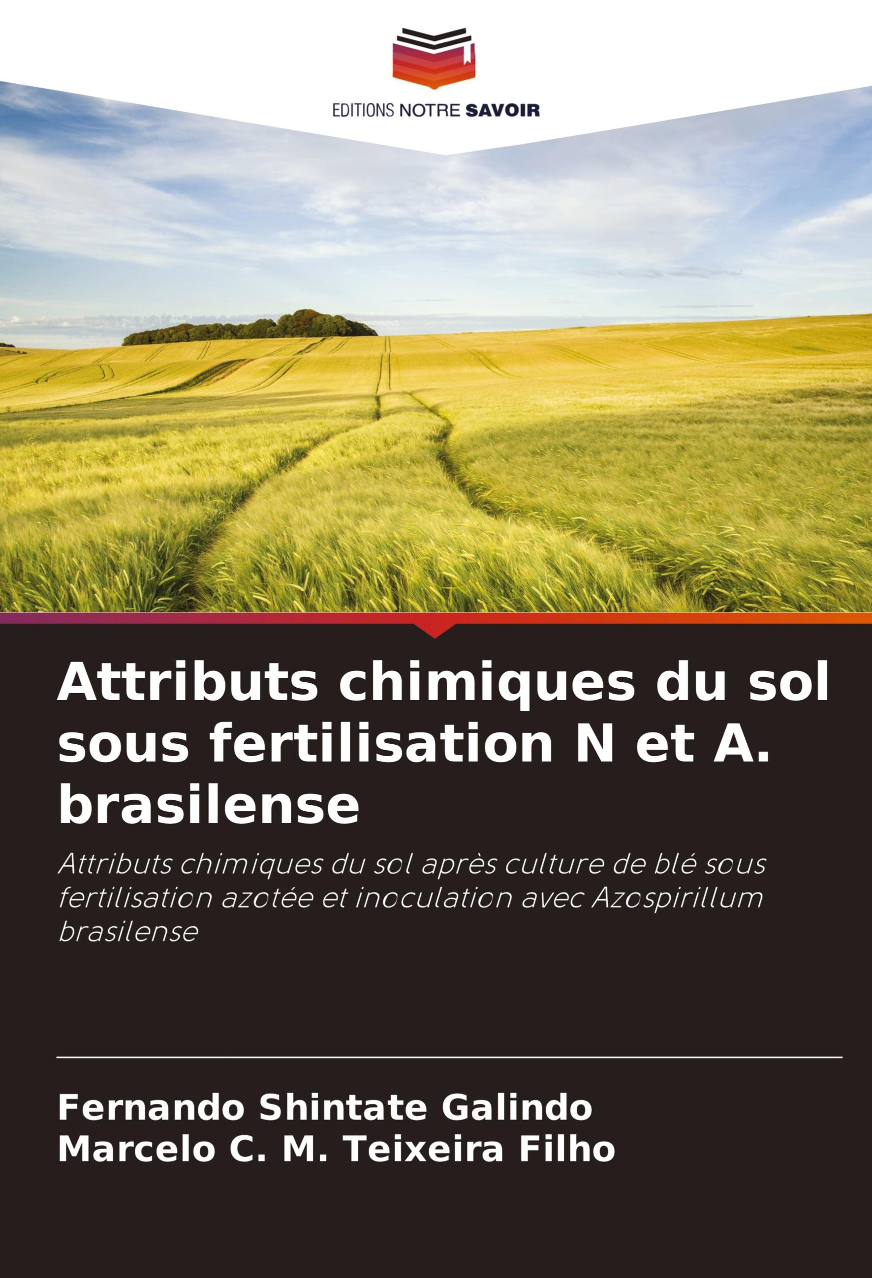 Attributs chimiques du sol sous fertilisation N et A. brasilense