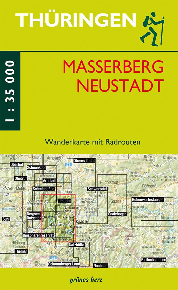 Wanderkarte Masserberg und Neustadt